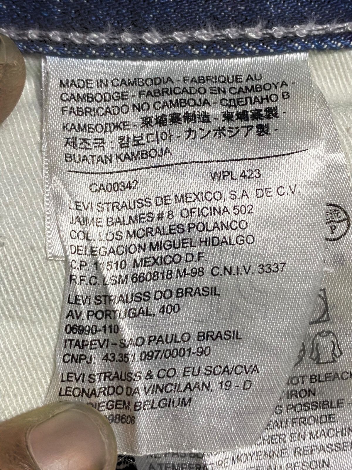 Levi's Vintage Clothing Levis 508 Y2K Unique Faded Slim Jeans Size US 34 / EU 50 - 15 Thumbnail