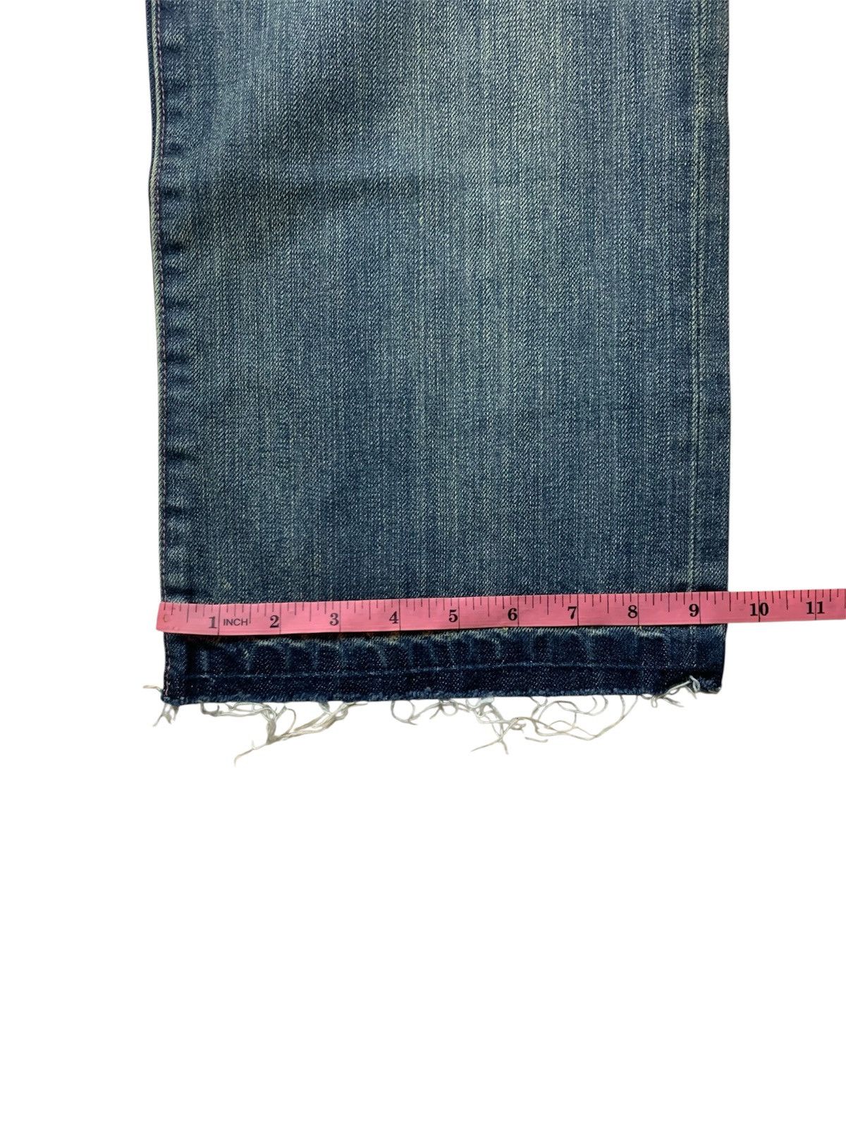 KIKS TYO KIKS TYO straight cut Distressed jeans Size US 35 - 13 Thumbnail