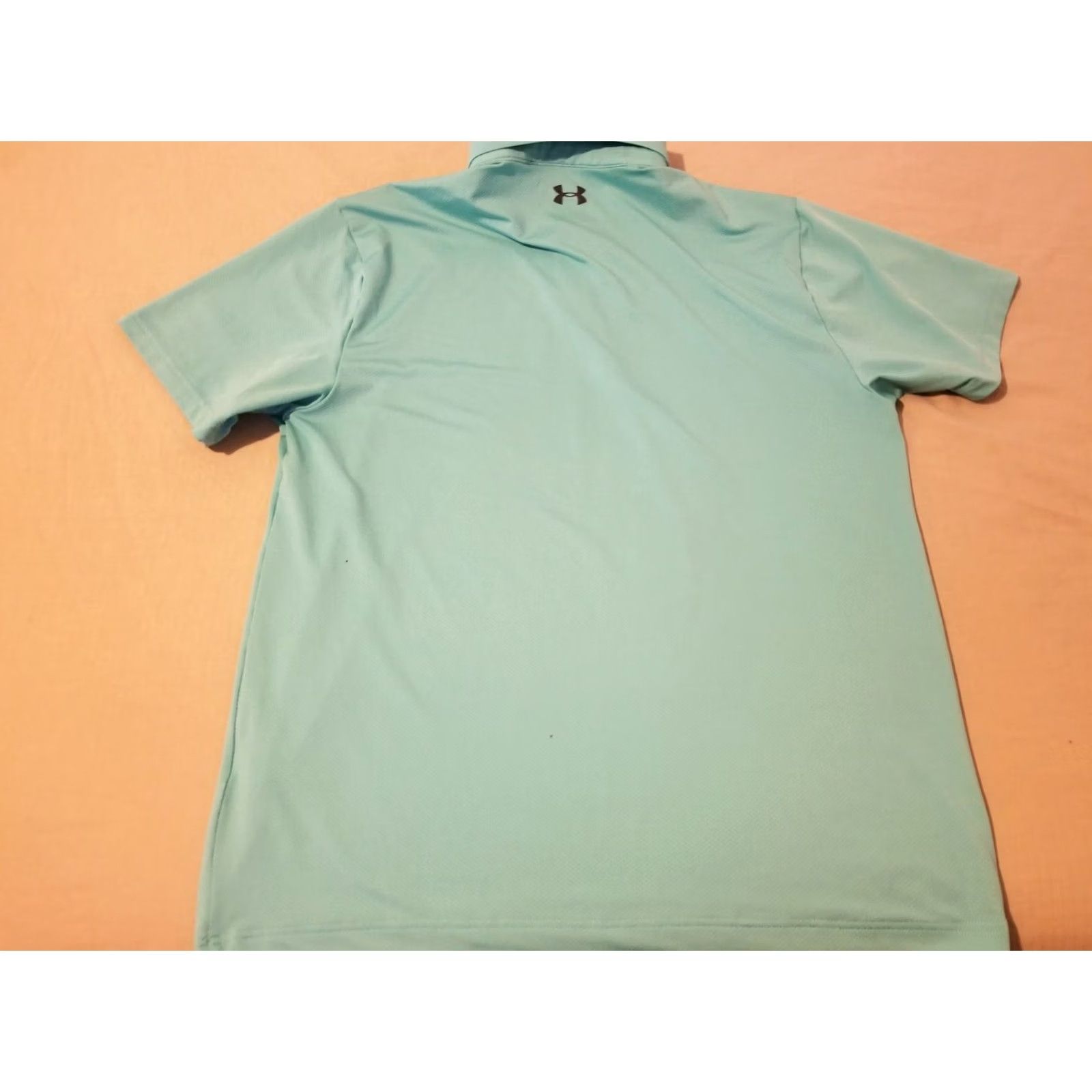 Under Armour Mens Under Armour Polo Shirt L Large Green Athletic Gym Workout Size US L / EU 52-54 / 3 - 6 Thumbnail