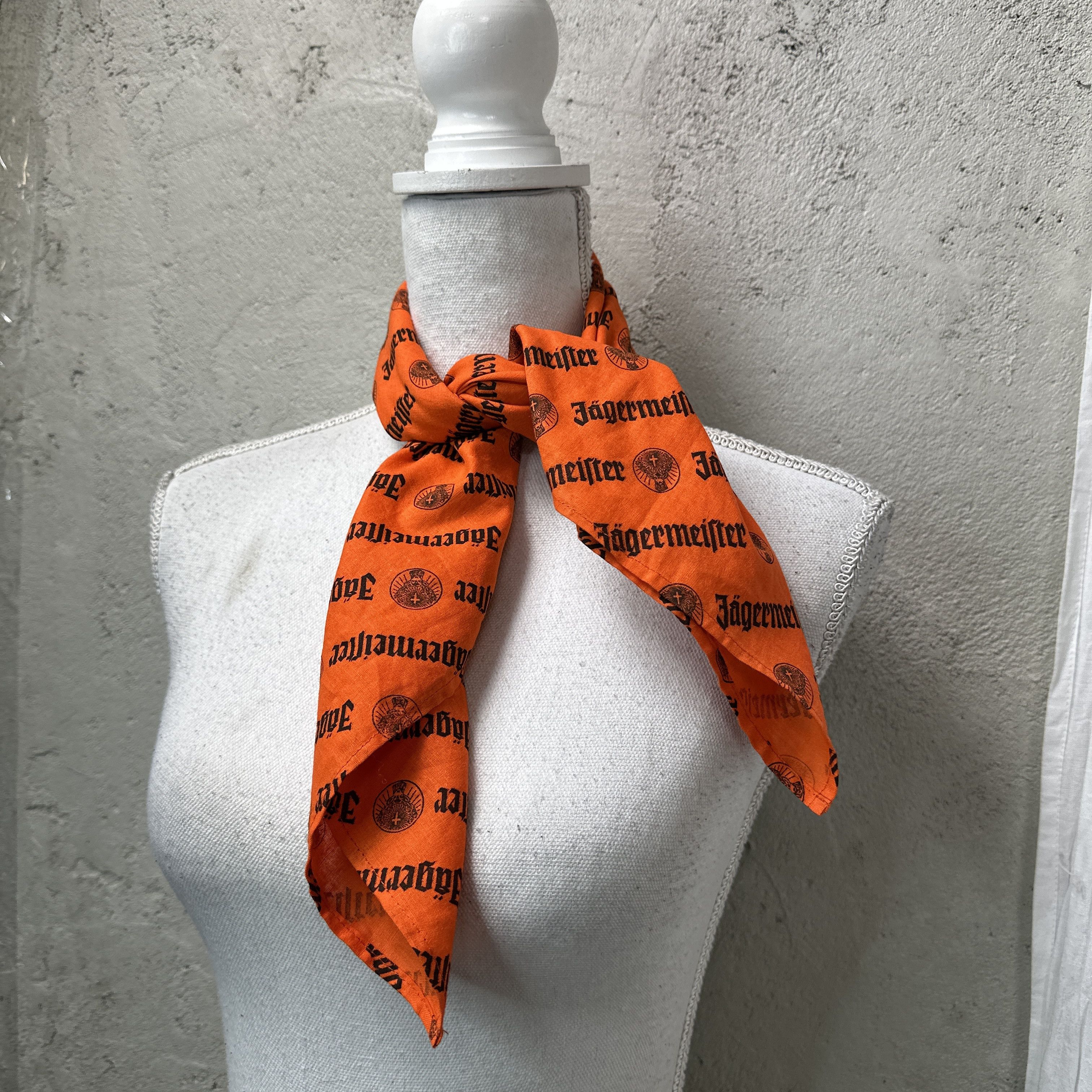 Jagermeister Vintage Printed Streetwear Jagermeister Scarf 00s Size ONE SIZE - 1 Thumbnail