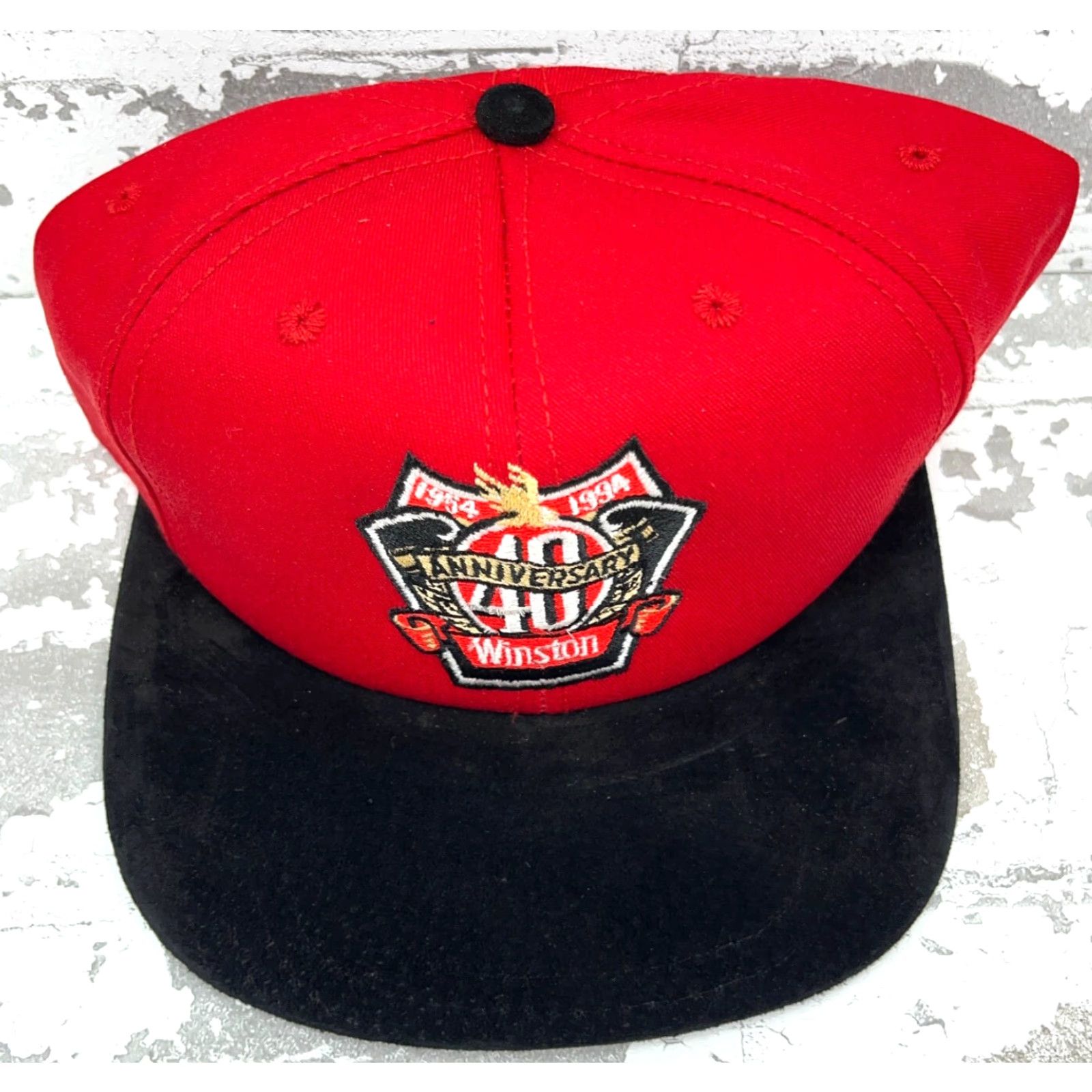 Vintage VINTAGE Stylemaster Hat Cap Snapback Red 90s 80s American Classic Retro Advertising Adjustable Lightweight Cotton Twill Mens Cap Snapback Size ONE SIZE - 4 Thumbnail