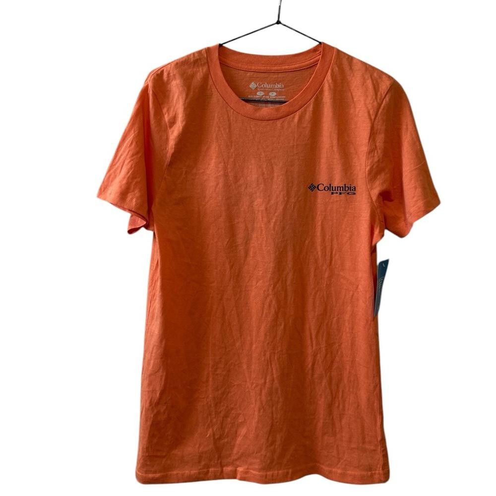 Columbia BNWT Columbia Men's Marlin Graphic T-Shirt - Size S- Orange Size US S / EU 44-46 / 1 - 1 Thumbnail