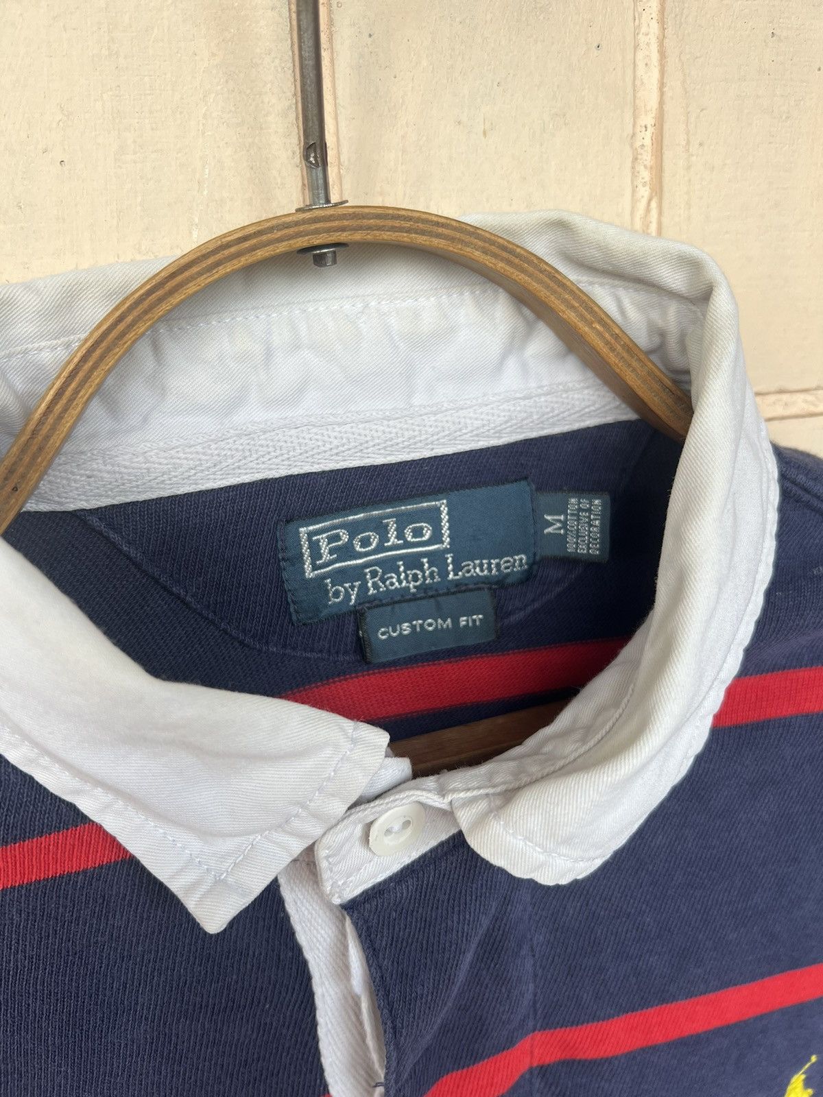 Polo Ralph Lauren Vintage 90s Polo Ralph Lauren Rugby Long Sleeve Shirt Size US S / EU 44-46 / 1 - 17 Thumbnail