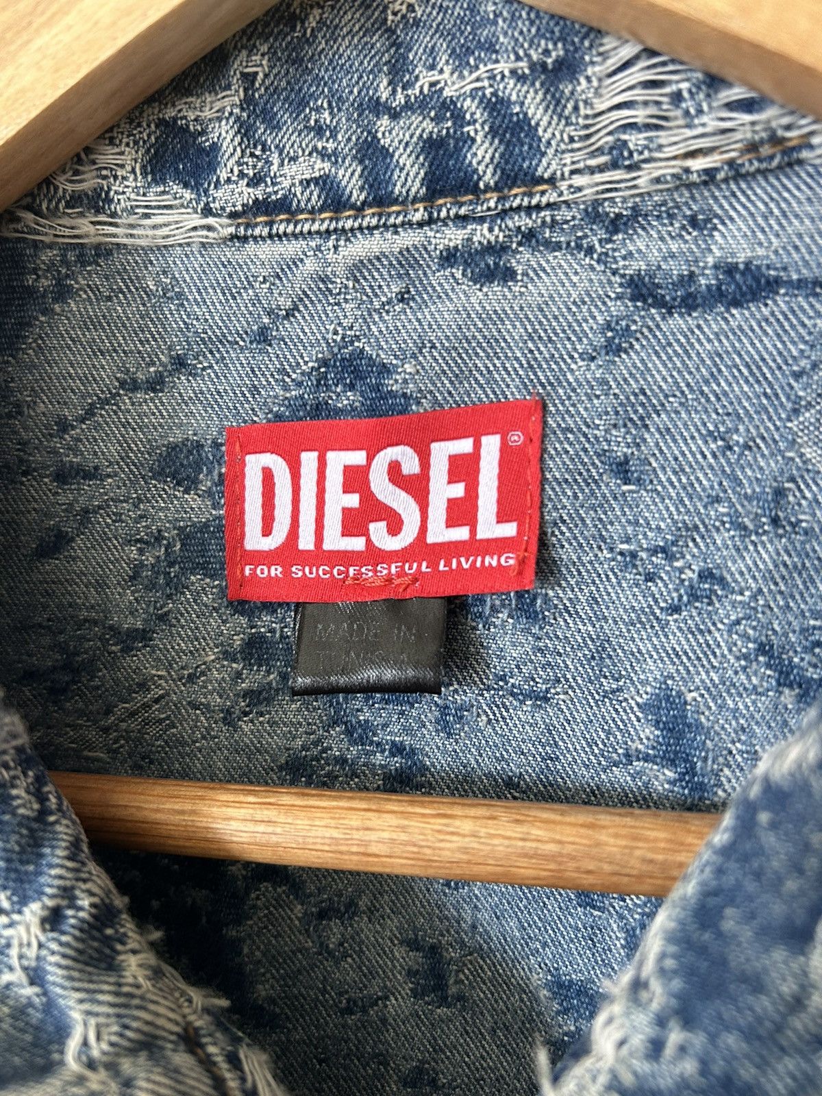 Diesel Diesel D-Krap-FSF Denim Jacket Size US L / EU 52-54 / 3 - 8 Thumbnail