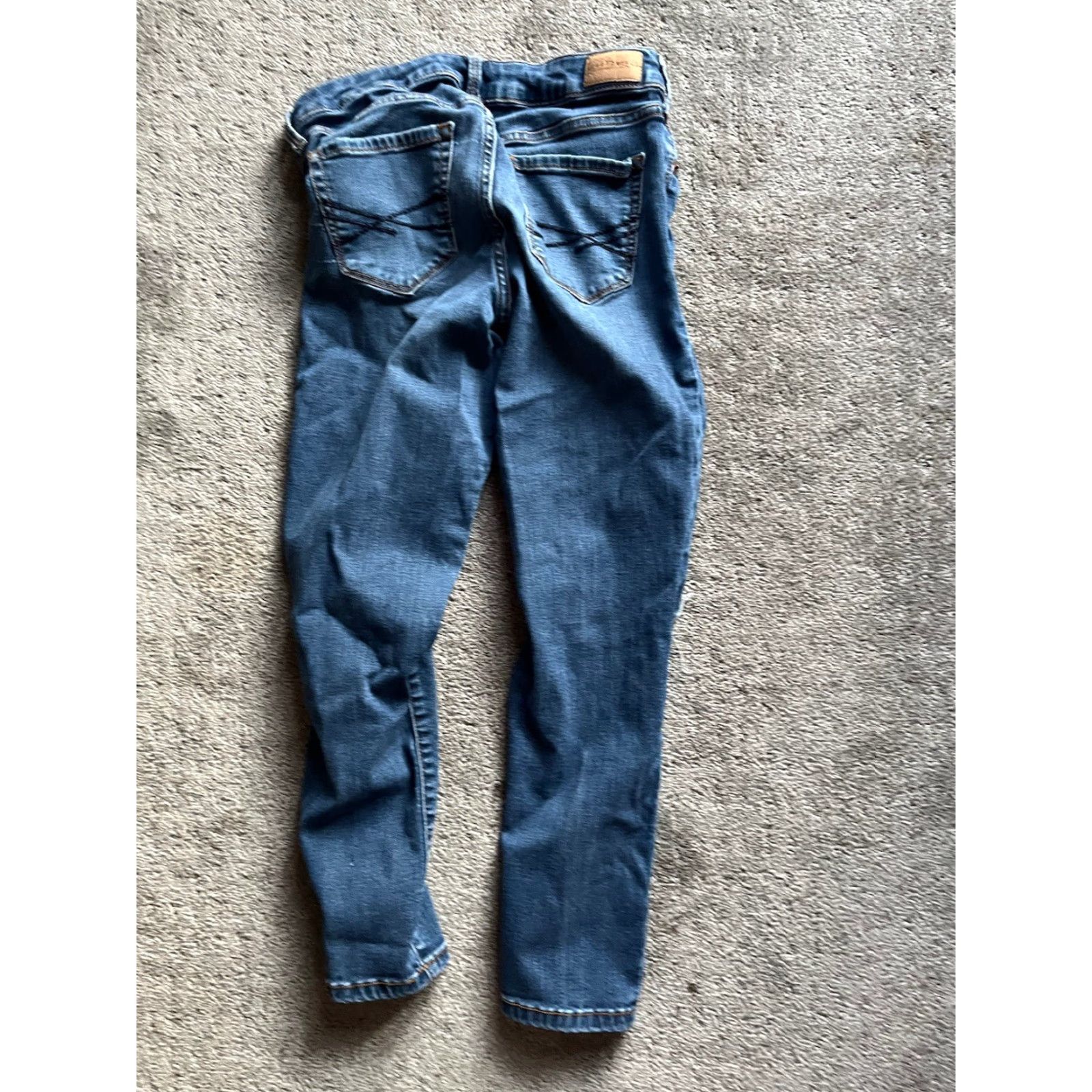 Vintage Aéropostale Jeans Womens Jegging Distressed Stretch Denim Pants Medium Wash 2 Size 26" / US 2 / IT 38 - 3 Thumbnail