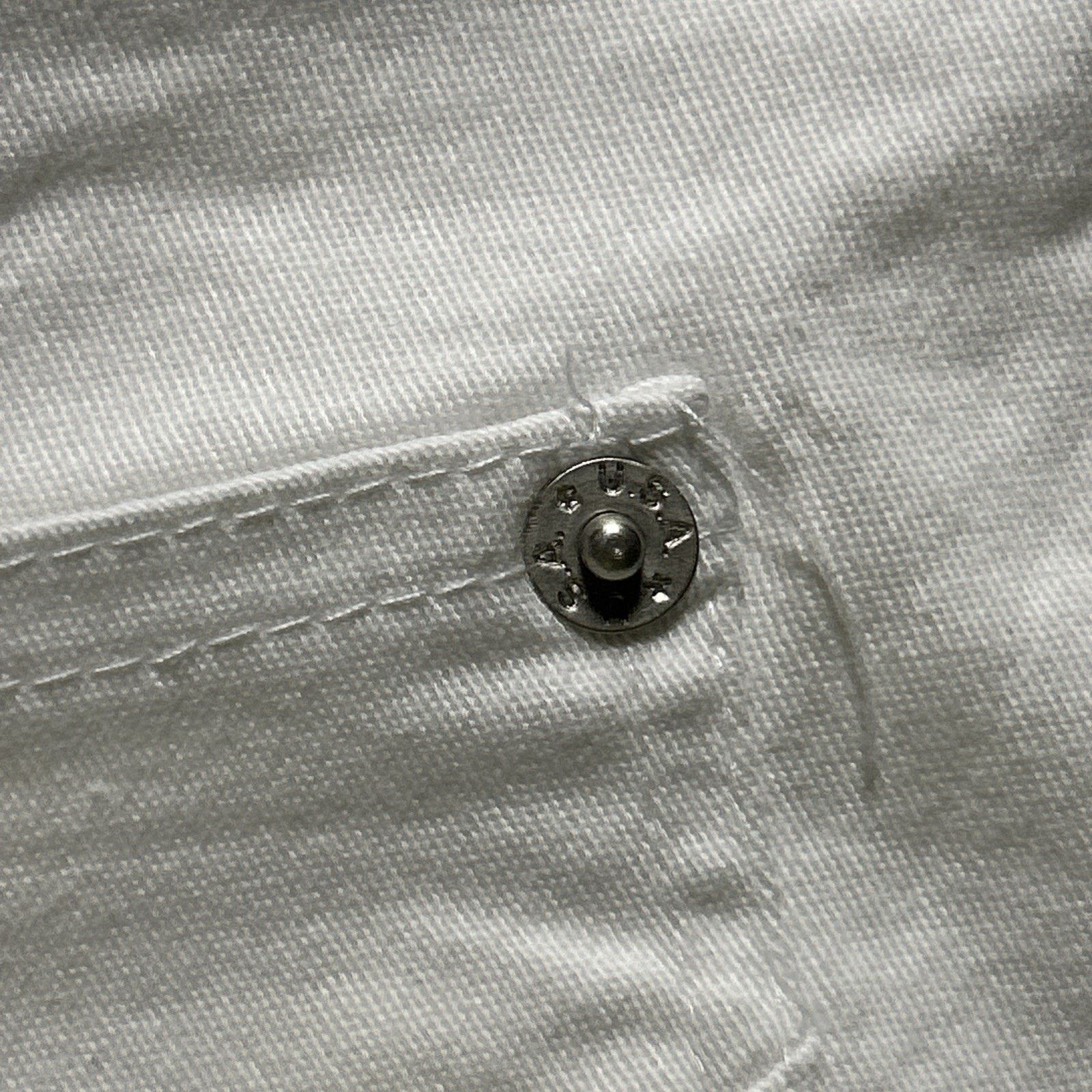 7 For All Mankind USA Beyond Baggy Dojo Pants Womens Medium 31x30 Flare Wide Size 31" - 7 Thumbnail