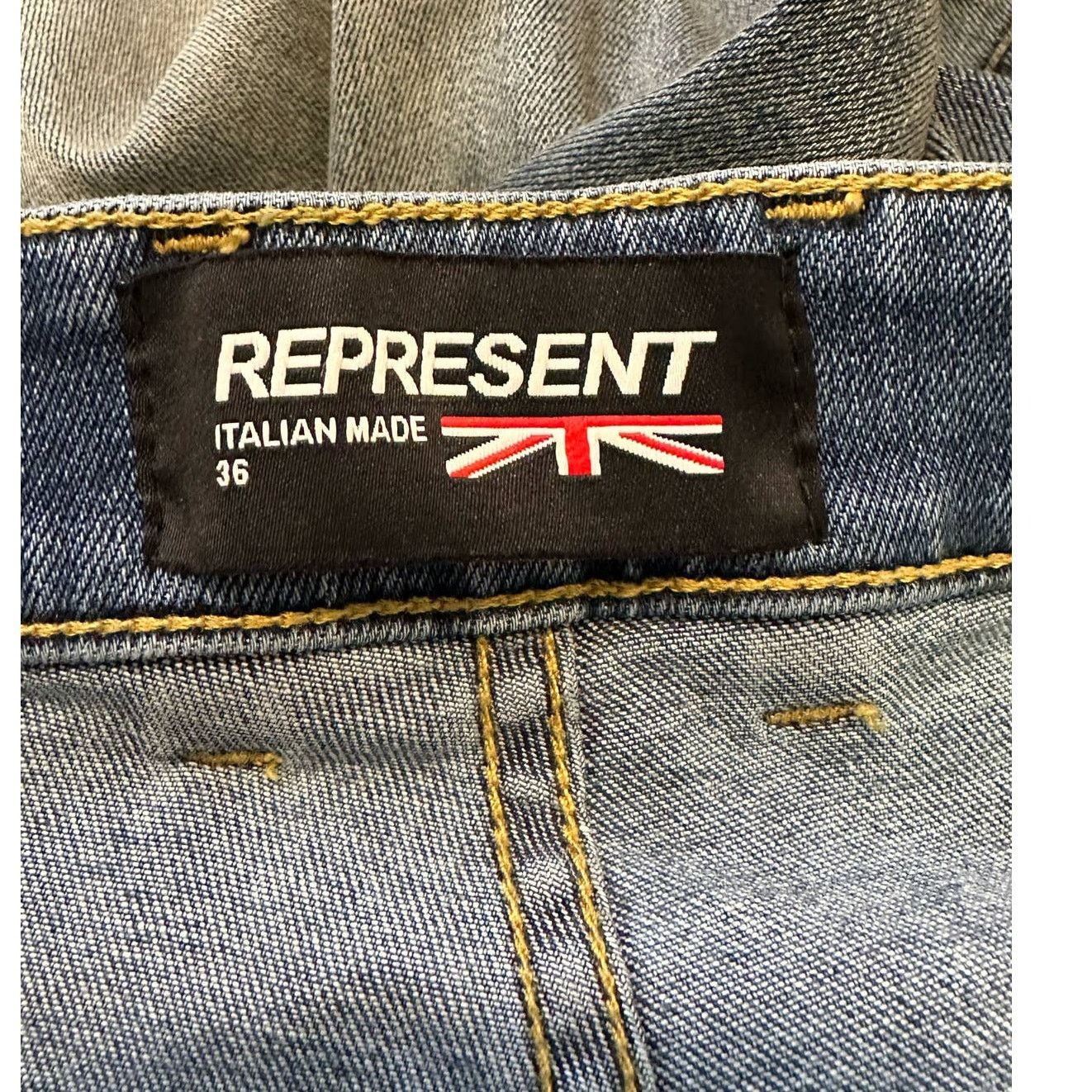Represent Clo. Represent destroyer straight leg stretch jeans size 36 Size US 36 / EU 52 - 3 Thumbnail