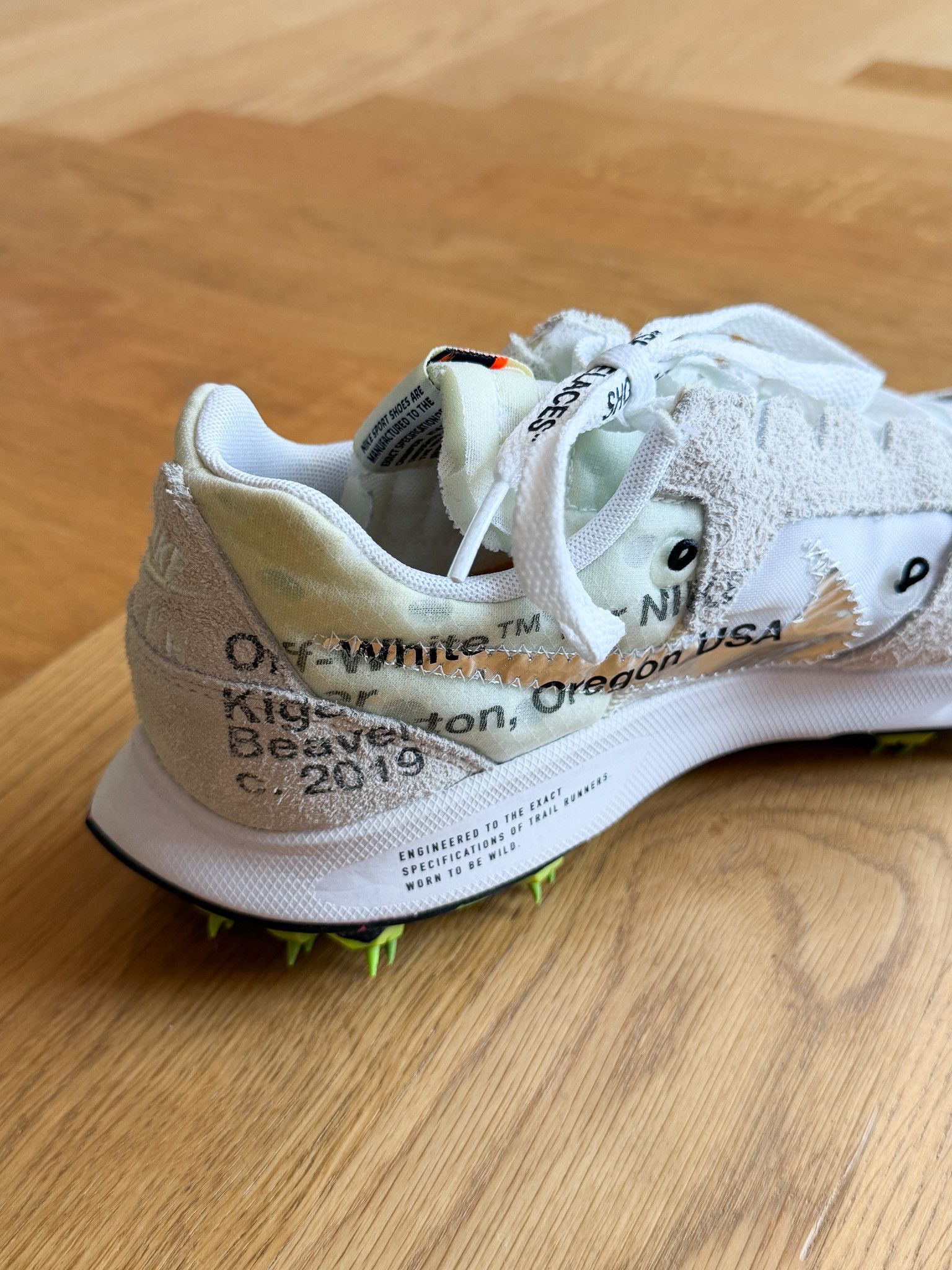 Nike × Off-White Nike Zoom Terra Kiger 5/ Off-white Size US 11 / EU 44 - 5 Thumbnail