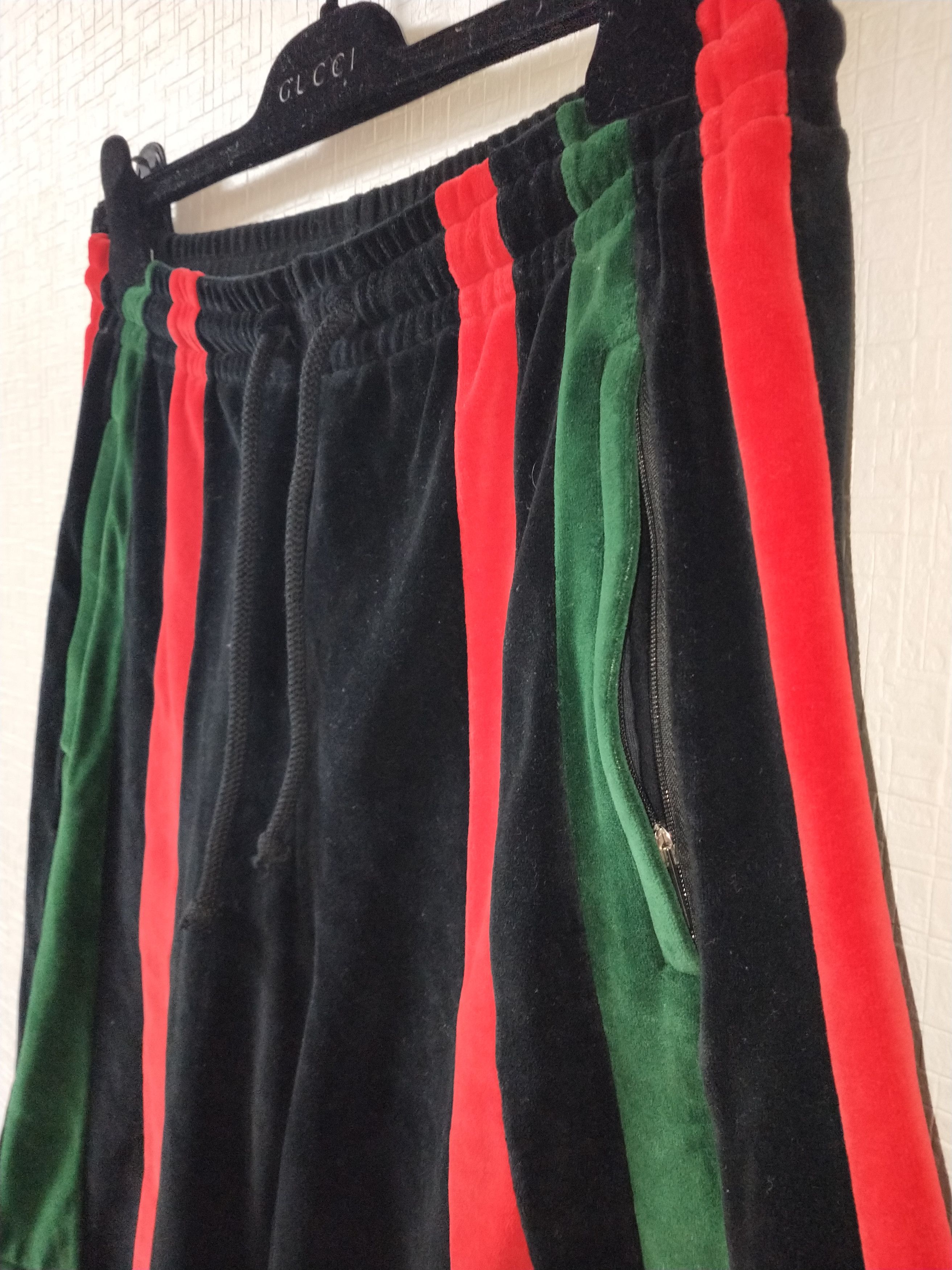 Gucci Velour Web Line Shorts Size US 30 / EU 46 - 3 Thumbnail