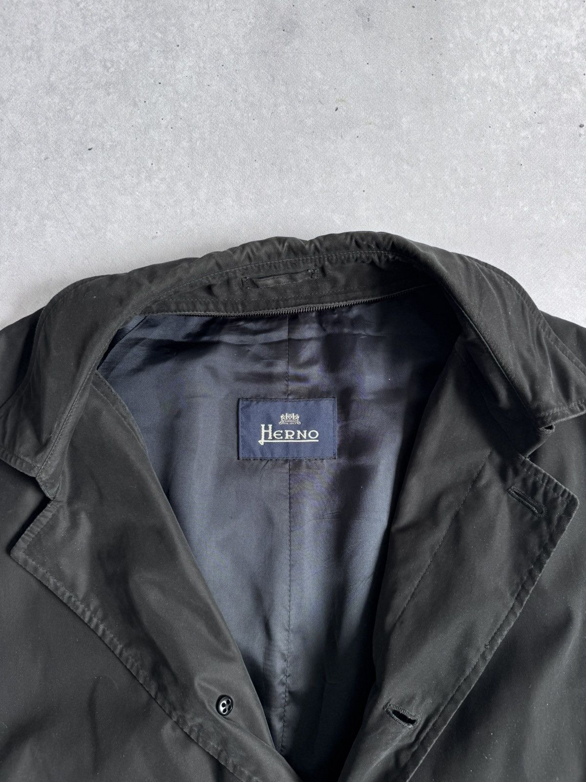 Herno Vintage Herno Men’s Button Lightweights Rain Italy Coat 52 Size US L / EU 52-54 / 3 - 5 Thumbnail