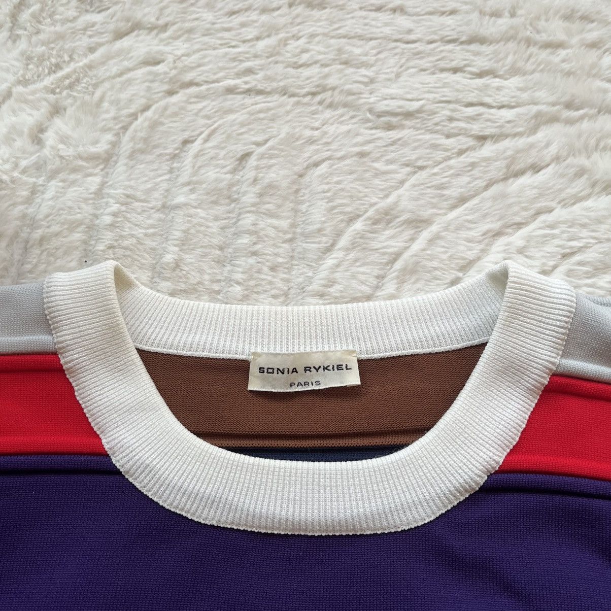 Sonia Rykiel 📌 Crazy Sonia Rykiel Sweatshirt Tee Size L / US 10 / IT 46 - 4 Thumbnail