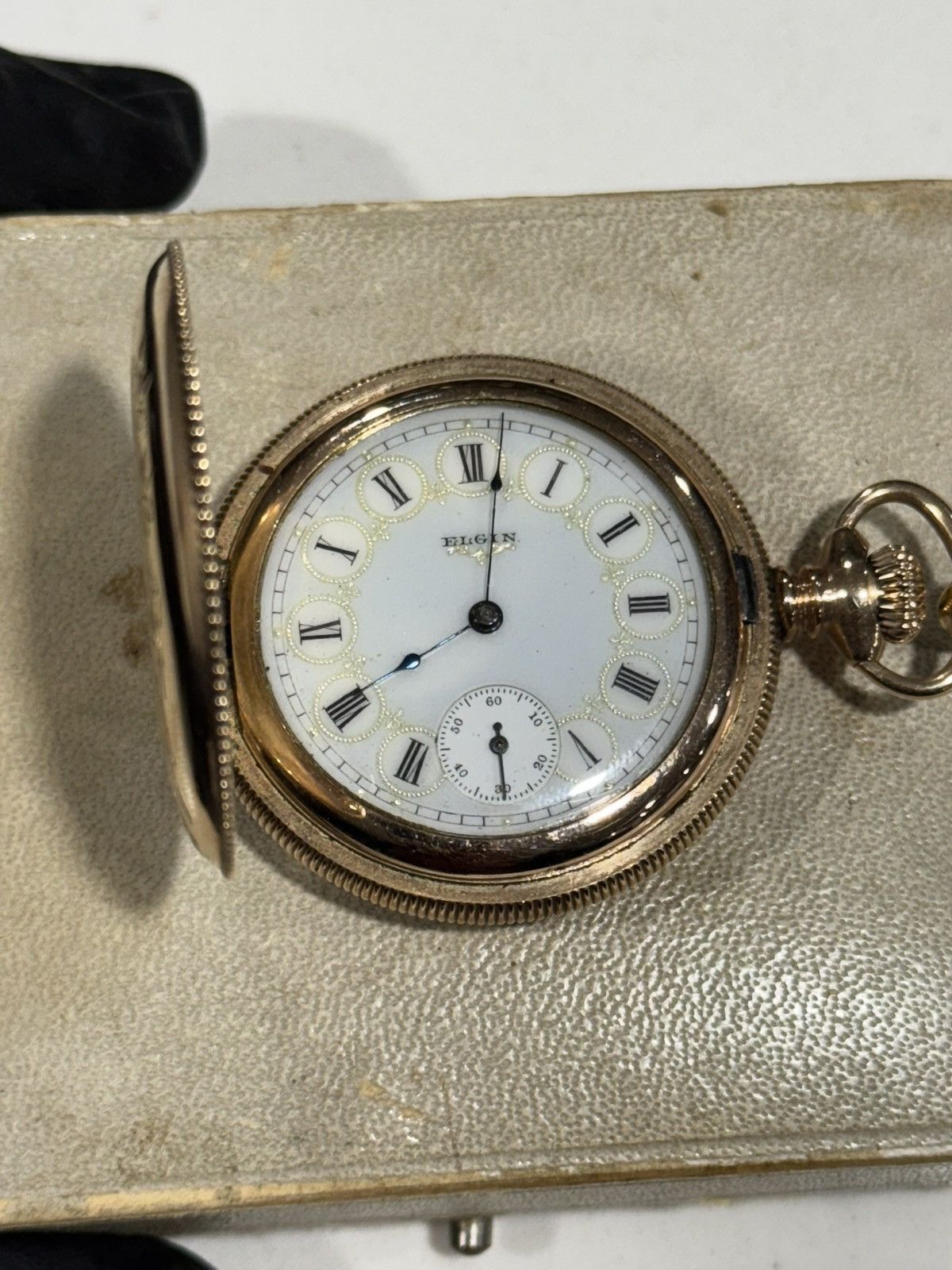 Elgin National Watch Company Vintage 1890s Elgin Gold Filled Pocket Watch Size ONE SIZE - 4 Thumbnail