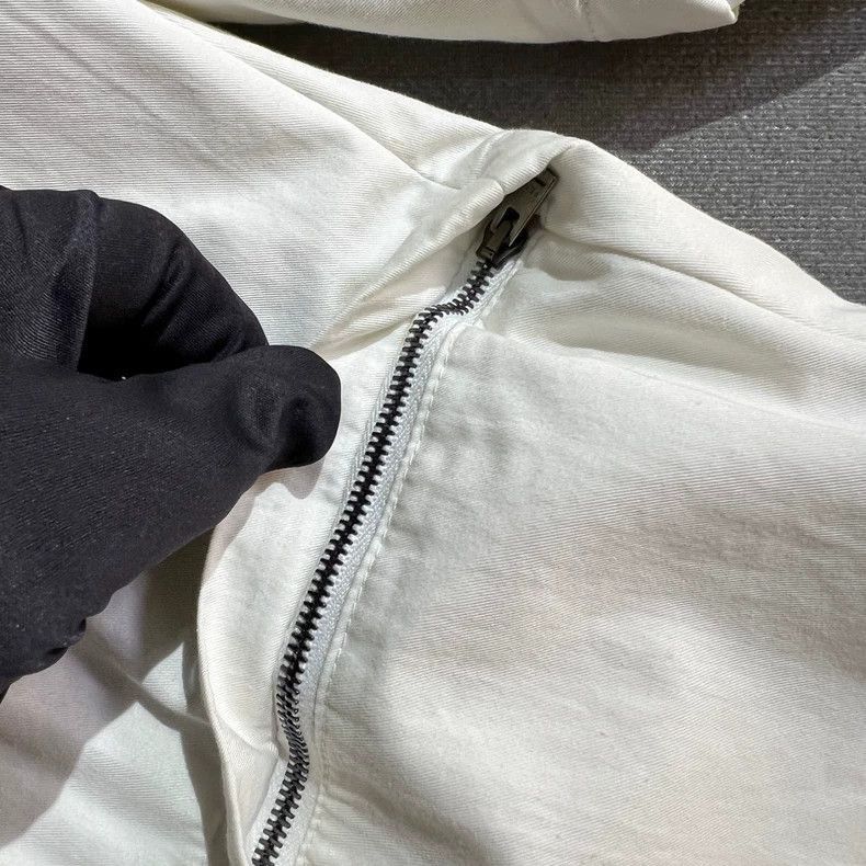 Fendi Fendi White Casual Pants with Removable Zipper Size US 44 / EU 60 - 5 Thumbnail