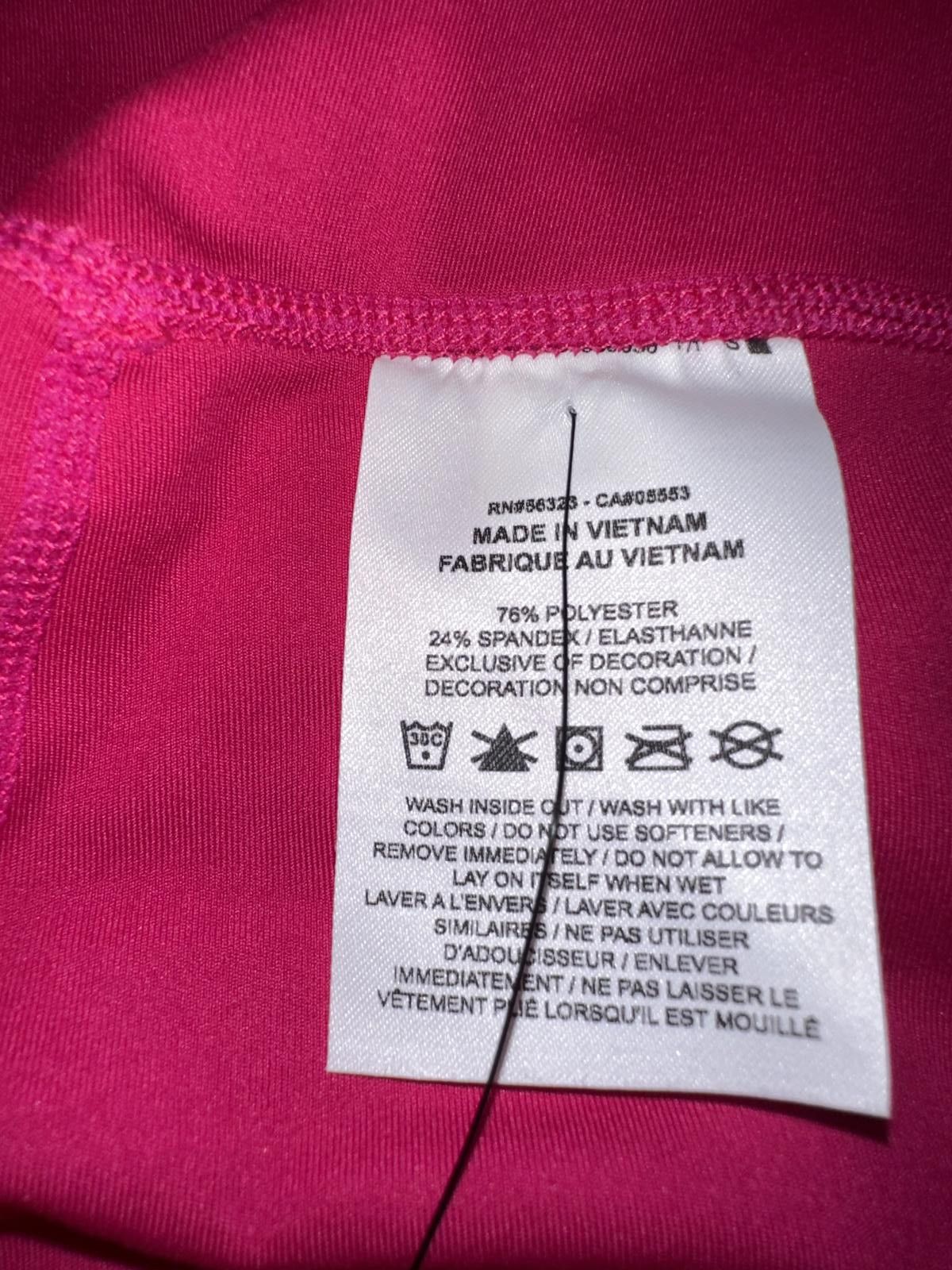 Nike Nike One Women's Plus Size Pink Luxe Tight Sample Size 40" / US 18 - 3 Thumbnail