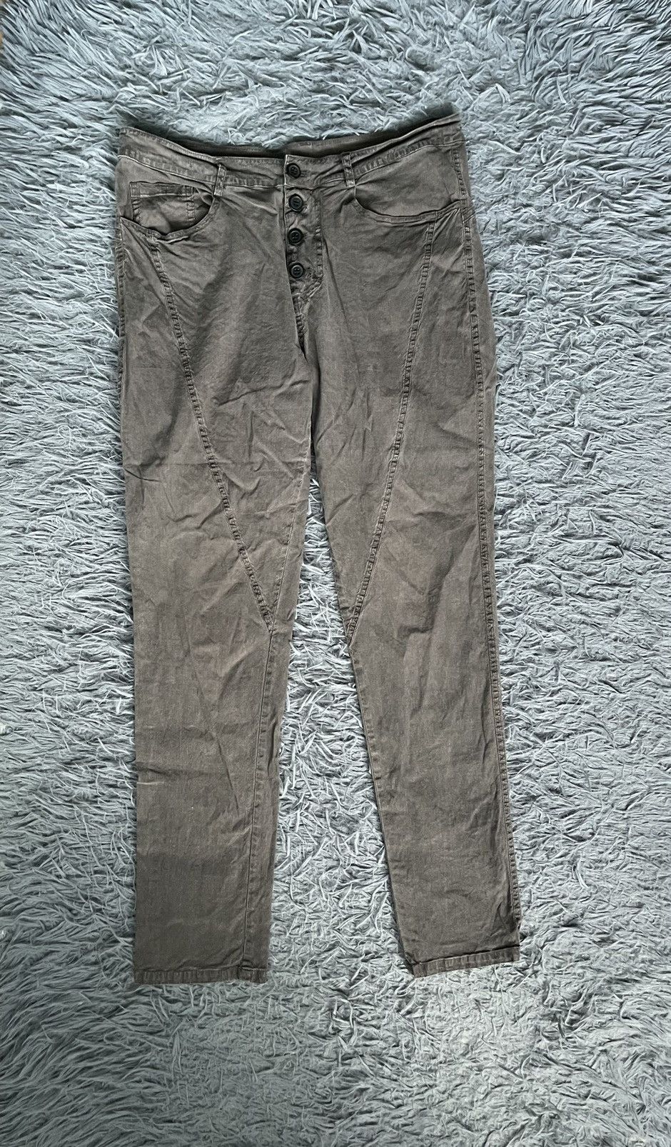 Rundholz avant garde linen pants