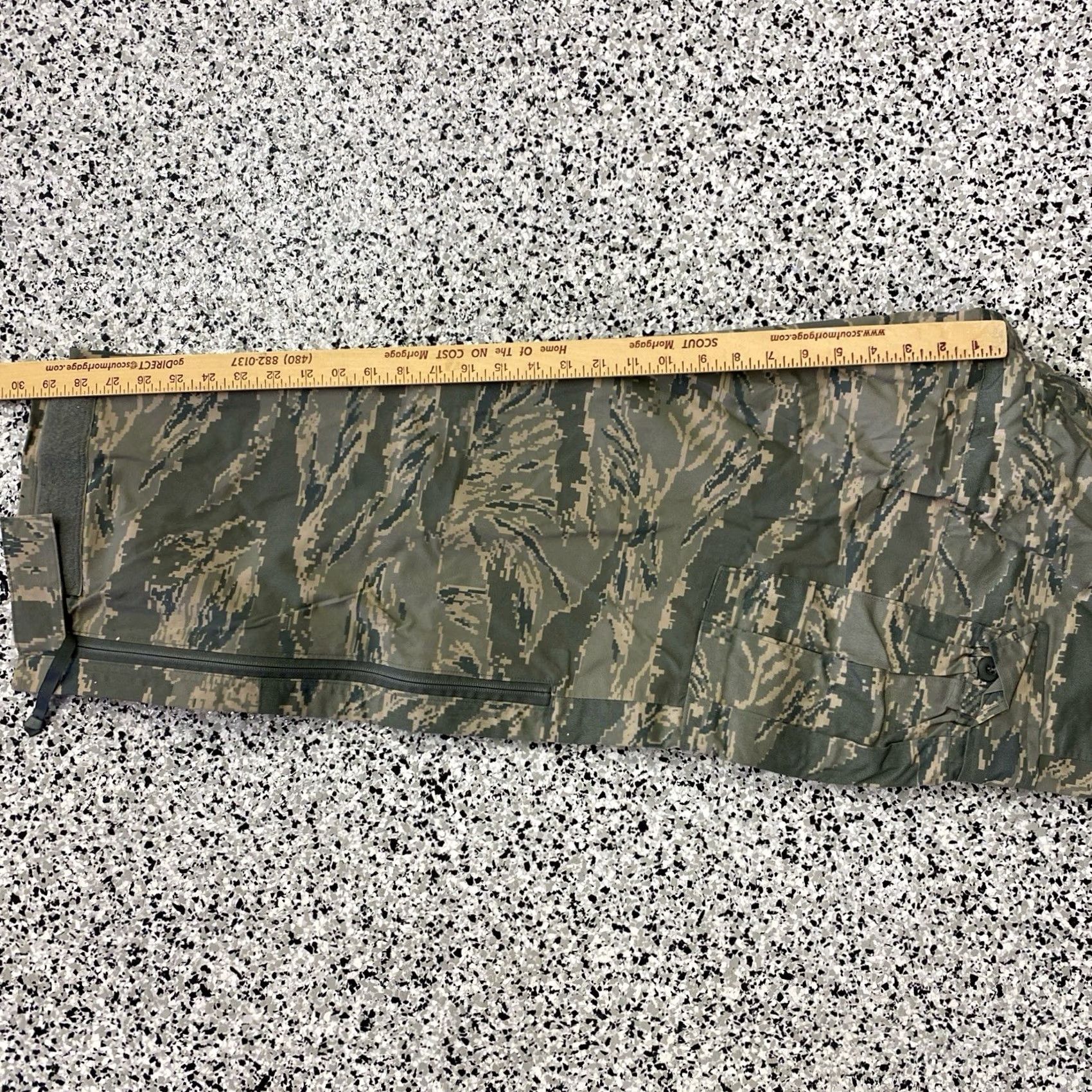 AMO US ARMY Camo Waterproof Pants ACUS Size 33 Multicolor Rain Pants Mens Regular Camouflage 2000s Size US 33 - 6 Thumbnail