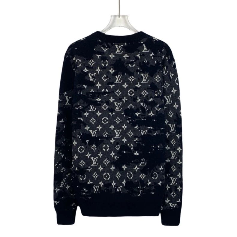 Louis Vuitton Louis Vuitton Black logo presbyopic full print wool round Size US S / EU 44-46 / 1 - 2 Thumbnail