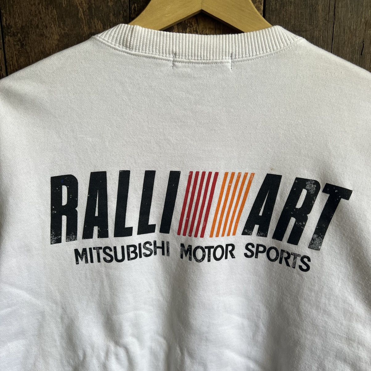 Vintage Vintage 90’s Ralliart Mitsubishi Motor Sports Crewneck Size US M / EU 48-50 / 2 - 4 Thumbnail