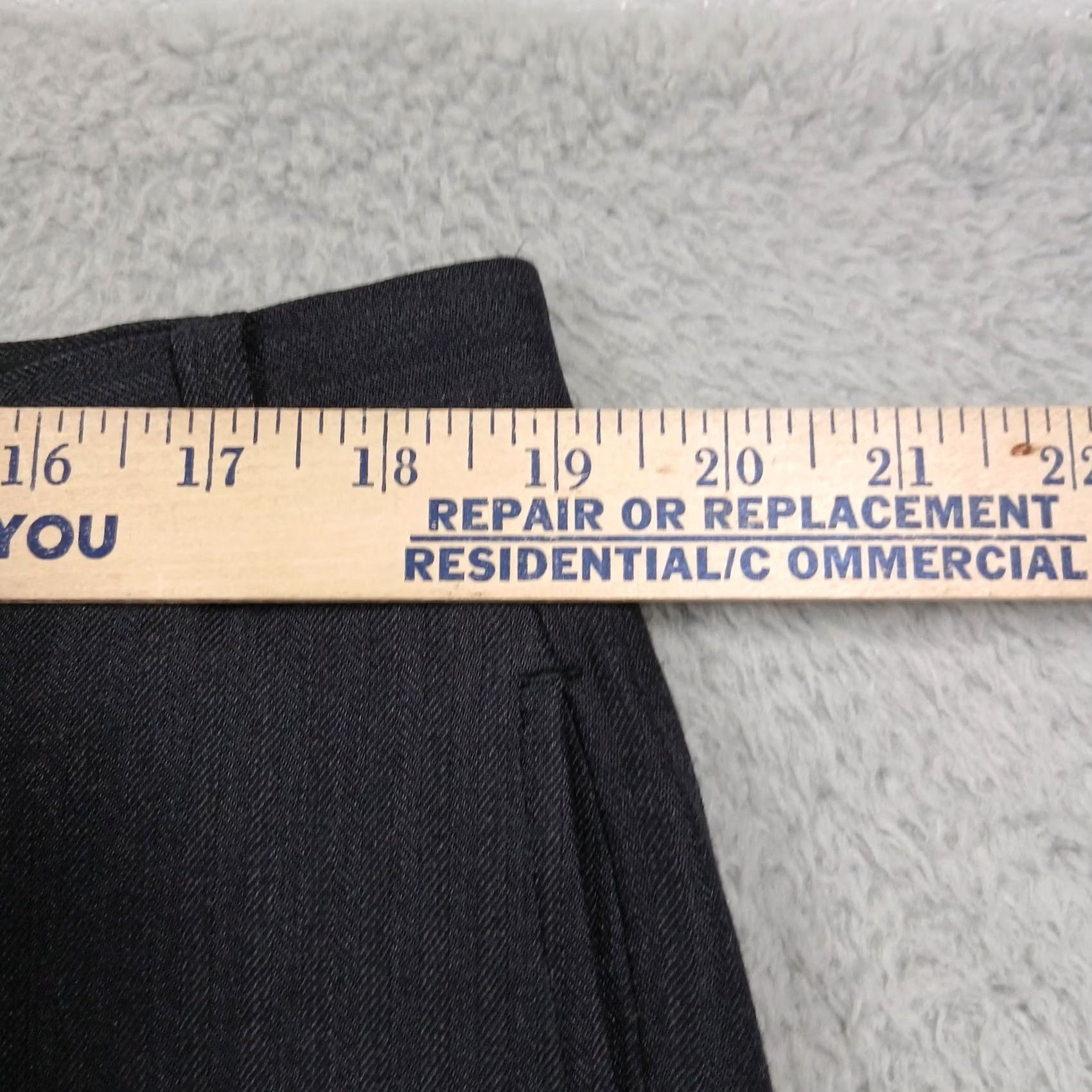 Brooks Brothers Brooks Brothers 346 Dress Pants Men's 38x31 Charcoal Wool Blend Stretch Size US 38 / EU 54 - 6 Thumbnail