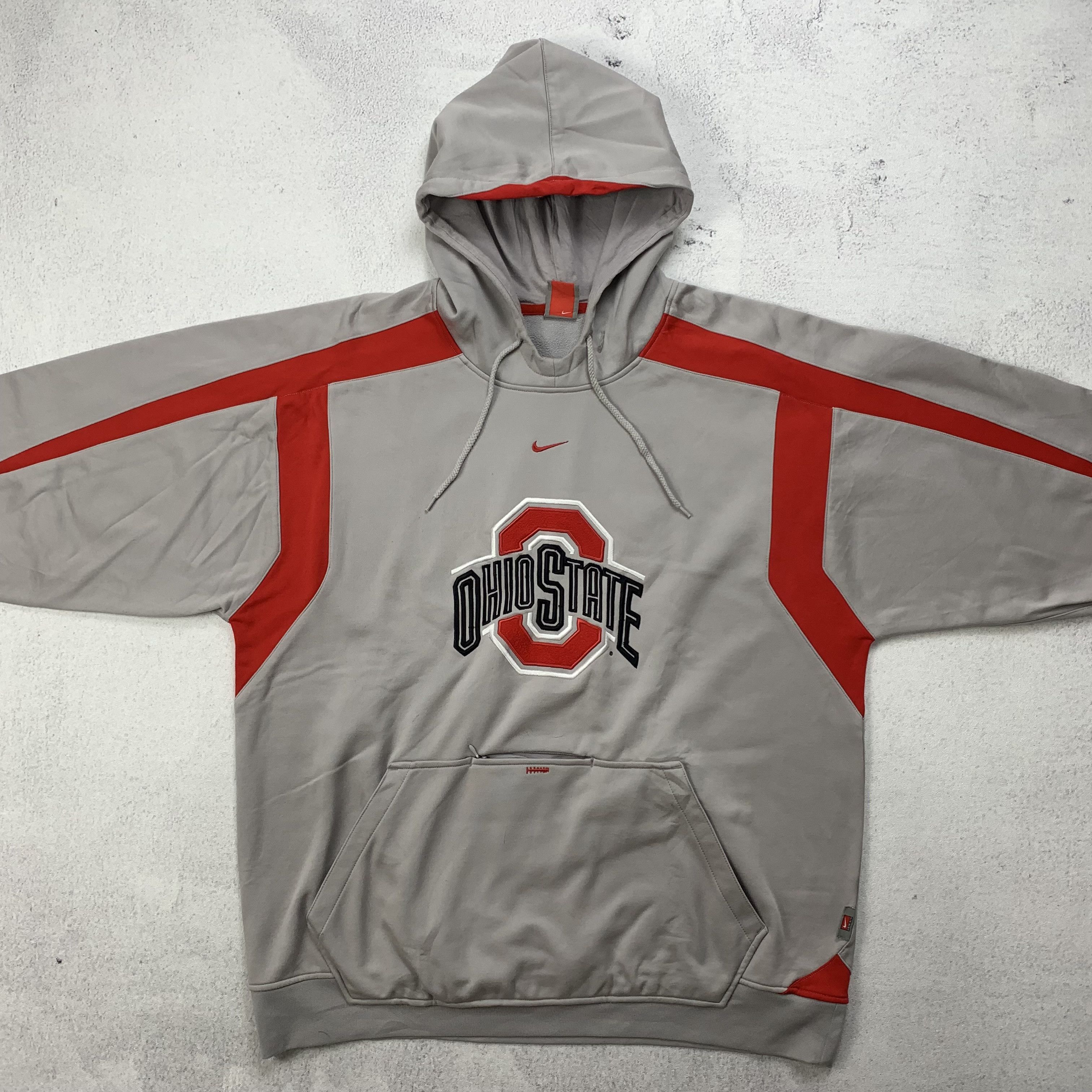 Nike Y2K Nike Ohio State Hoodie Size US L / EU 52-54 / 3 - 2 Thumbnail