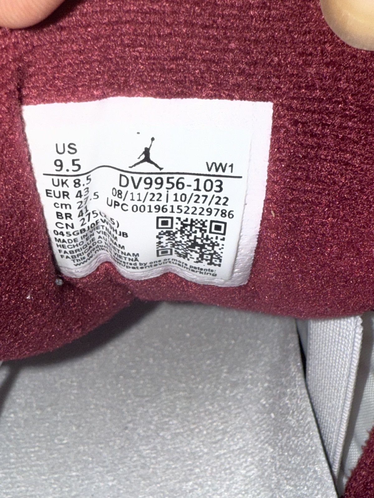 Jordan Brand Air Jordan 2 ‘Cherrywood’ Size US 9.5 / EU 42-43 - 6 Thumbnail