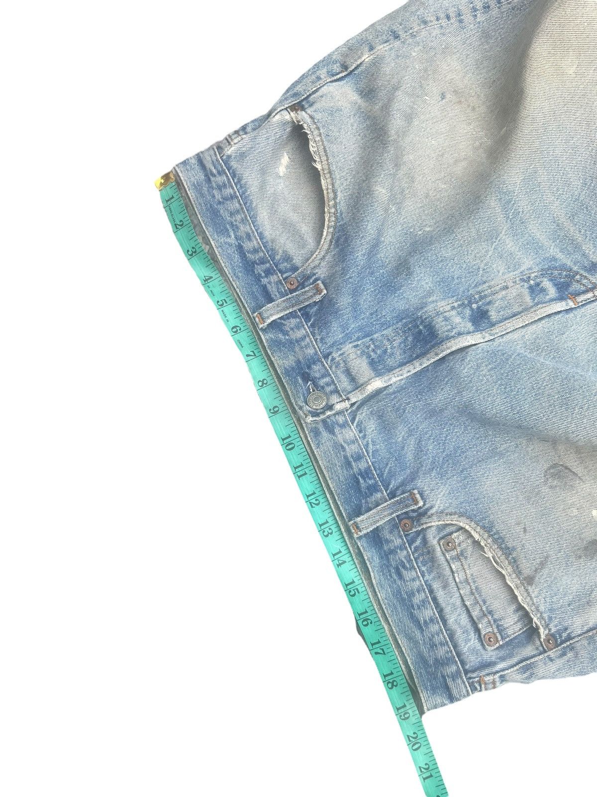 Levi's Vintage 1986 Levis 501 Single R Distresed Size US 38 / EU 54 - 13 Thumbnail