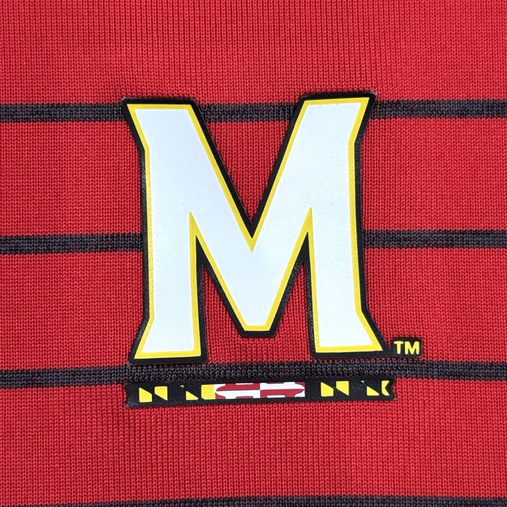 Under Armour Under Armour Maryland Terrapins Performance Polo Shirt Men’s 3XL Loose Fit Red Striped Polo Size US XXL / EU 58 / 5 - 5 Thumbnail