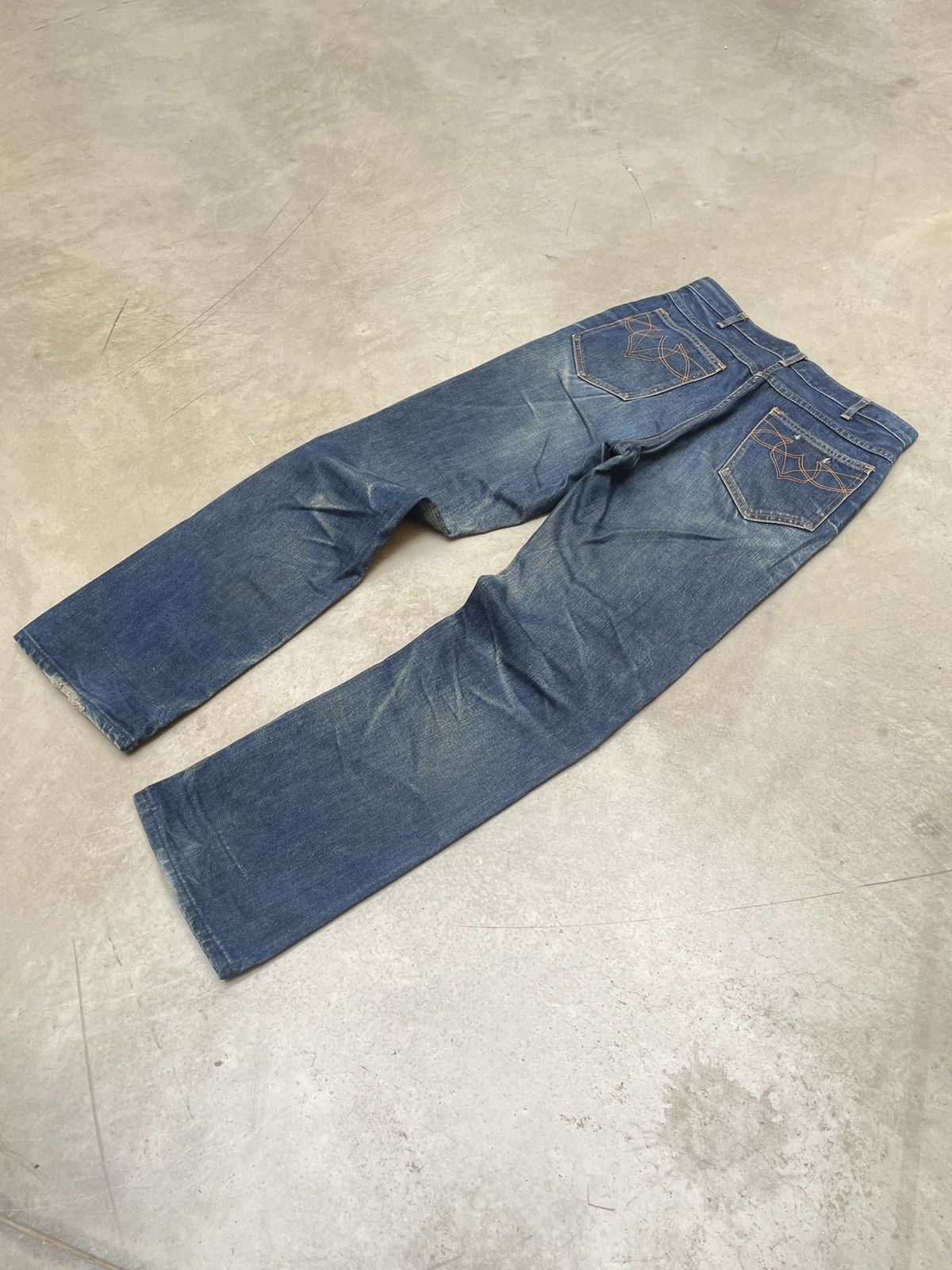 Dickies Vintage Dickies Denim Talon Zip Whiskers Fade W32 Size US 32 / EU 48 - 10 Thumbnail