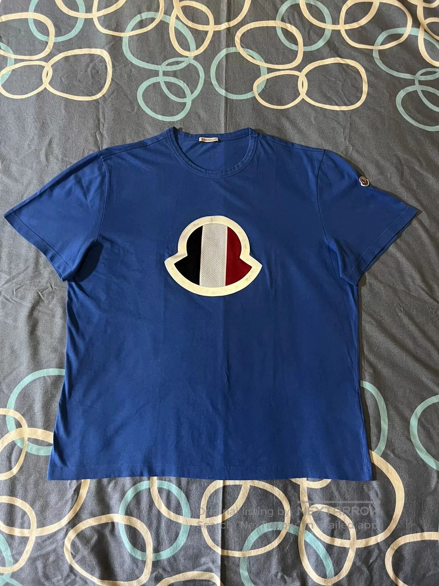 Moncler Moncler Double Logo Short Sleeve T-Shirt. Size US XL / EU 56 / 4 - 1 Thumbnail