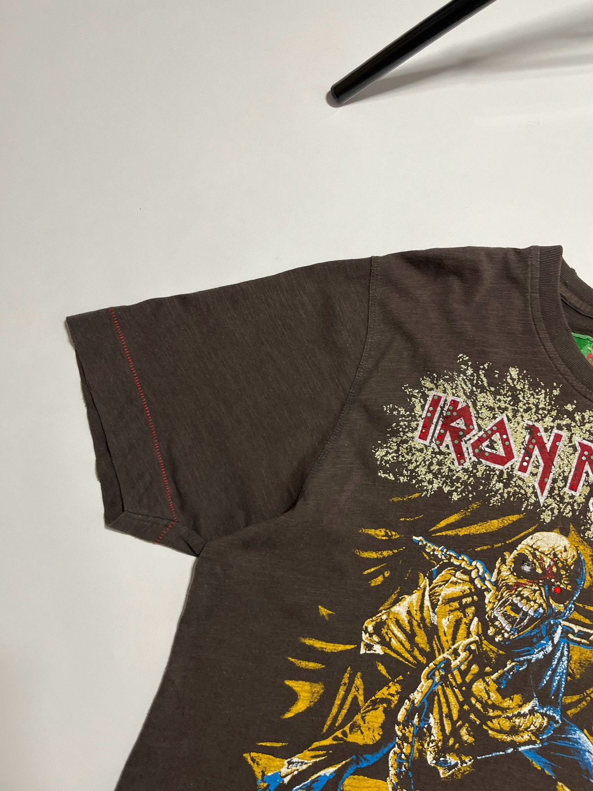 Ringspun Vintage Ringspun Iron Maiden Single Stitch Y2K Rock tee Size US M / EU 48-50 / 2 - 14 Thumbnail