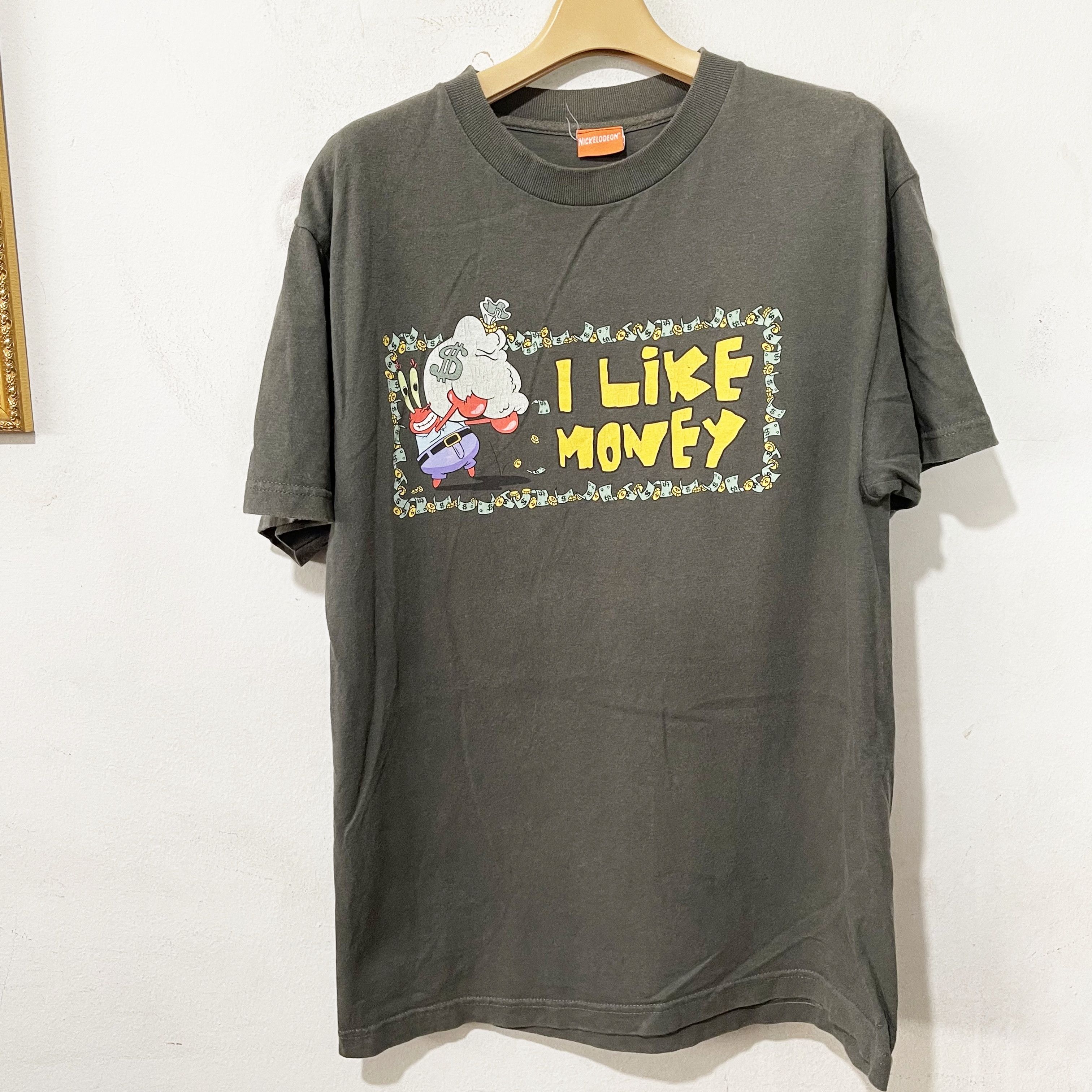 Nickelodeon Vintage 2000s SpongeBob Mr. Krabs T-shirt Size US M / EU 48-50 / 2 - 1 Thumbnail