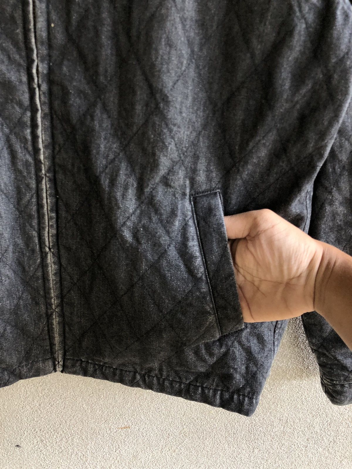 Beams Plus Vintage Beams Denim Quilted zipper Jacket Size US M / EU 48-50 / 2 - 5 Thumbnail