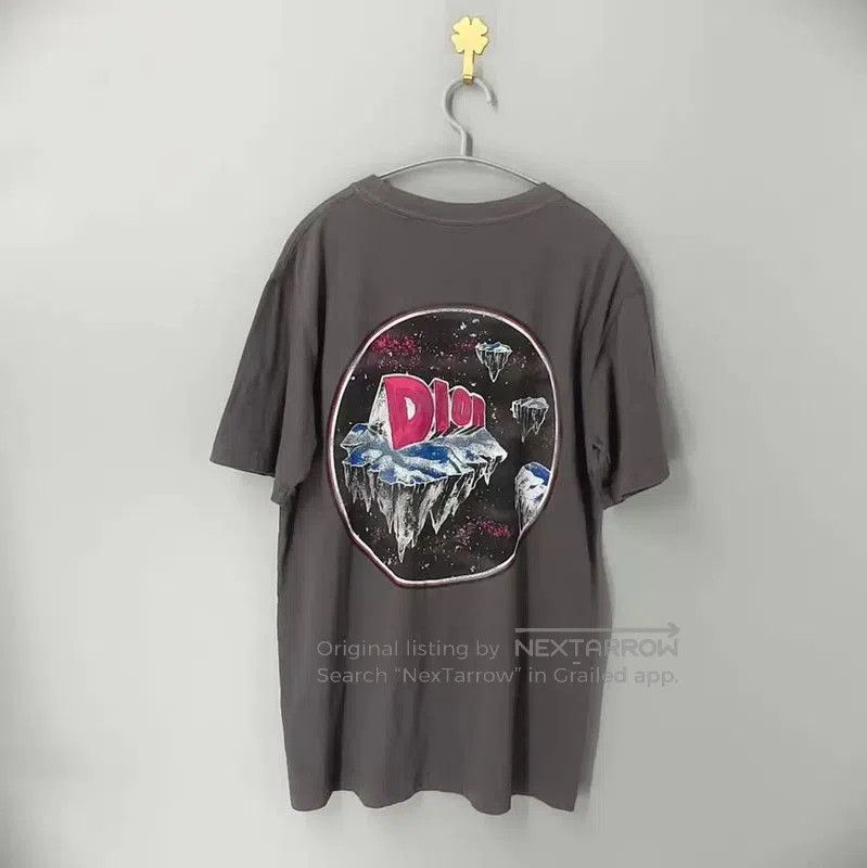 Dior Dior Gray Cotton Men's T-Shirt . Size US XS / EU 42 / 0 - 2 Thumbnail