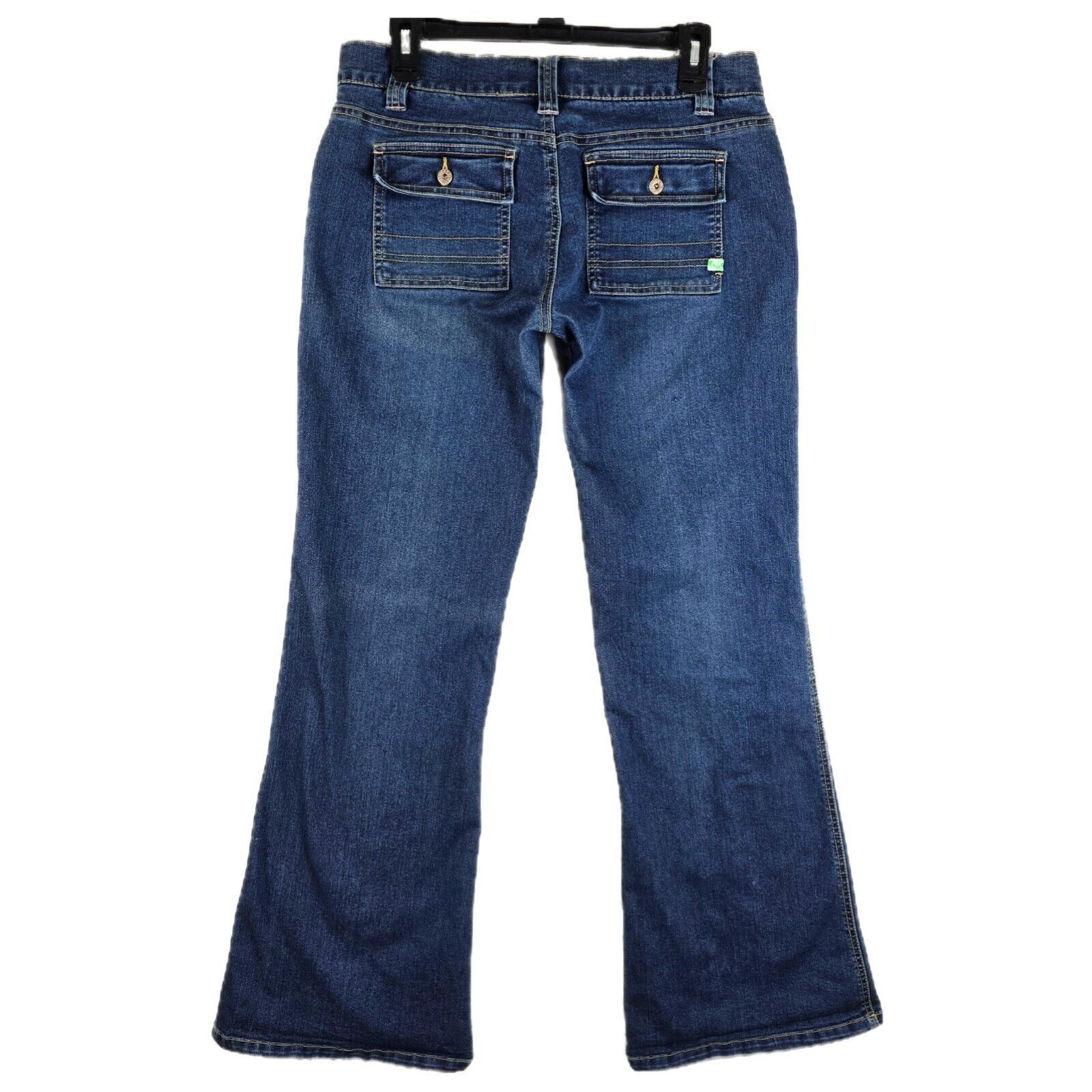 Other Vintage Roxy Jeans Flare Leg Embroidered Pockets Size 9 Y2K Size 32" / US 10 / IT 46 - 1 Thumbnail