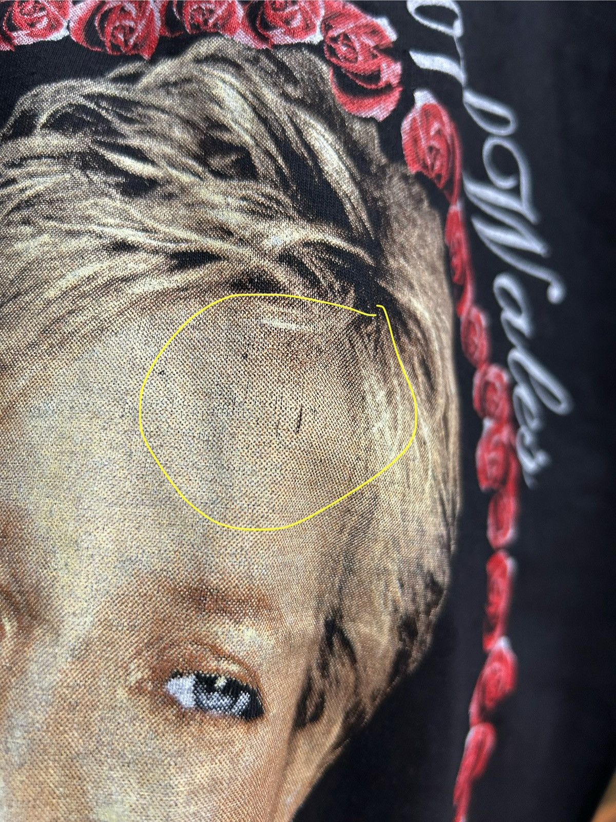 Rap Tees × Vintage Vintage Princess Diana T-Shirt Bootleg Single Stitch Size US S / EU 44-46 / 1 - 7 Thumbnail