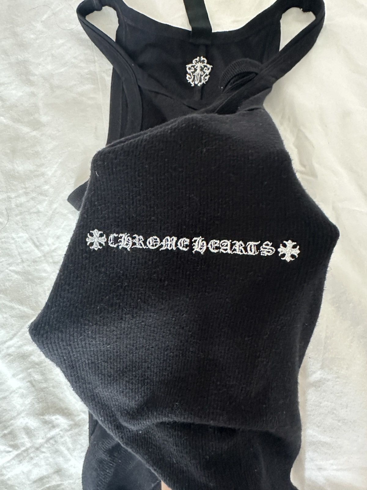 Chrome Hearts Chrome Heart Bad Seed Tank Top Black Size S / US 4 / IT 40 - 4 Thumbnail