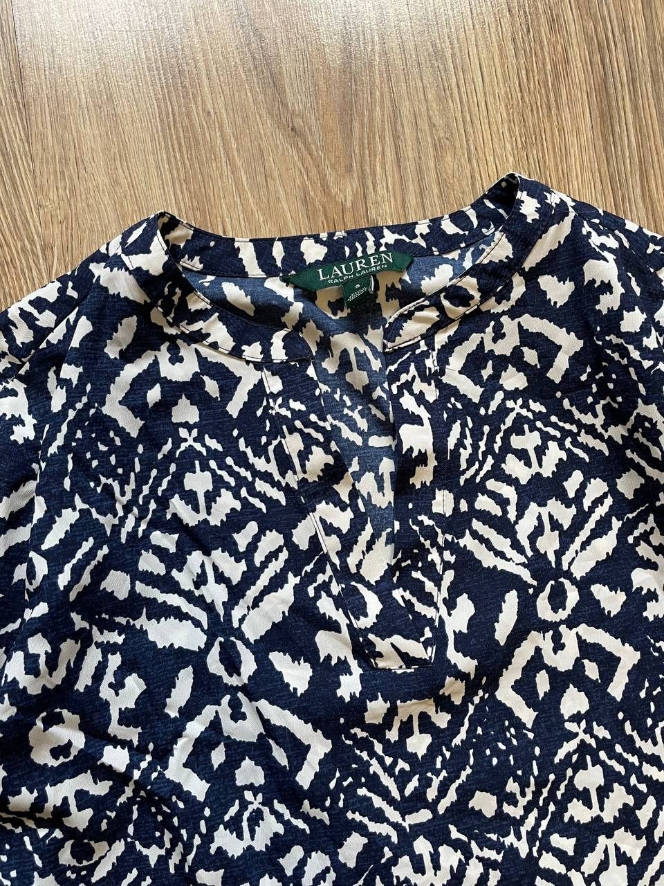 Ralph Lauren Lauren Ralph Lauren Women’s Blouse Top Size S Blue-White Size S / US 4 / IT 40 - 3 Thumbnail