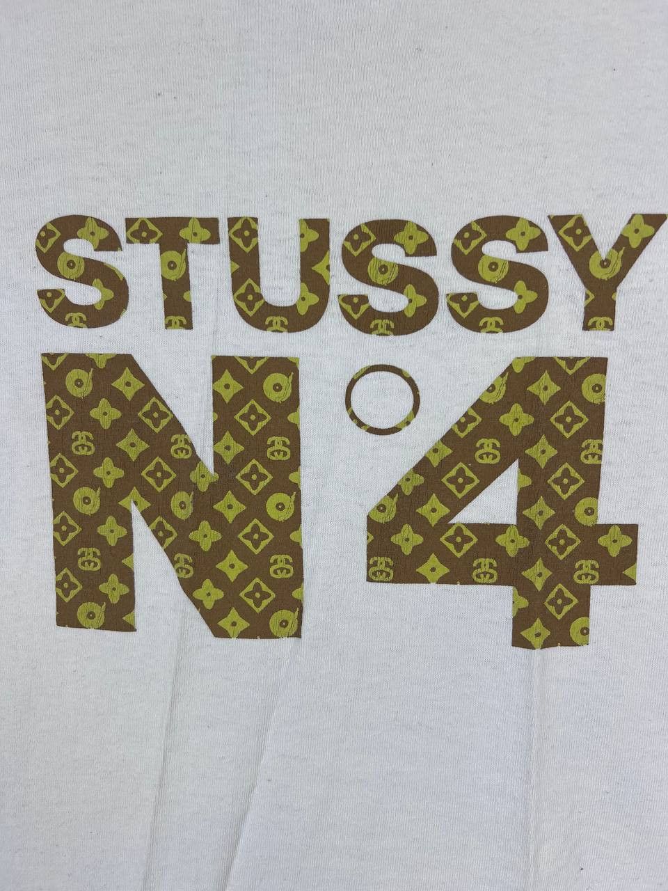 Stussy Stussy No4 T-Shirt Made In USA Vintage LV Monogram Size XL Size US XL / EU 56 / 4 - 2 Thumbnail