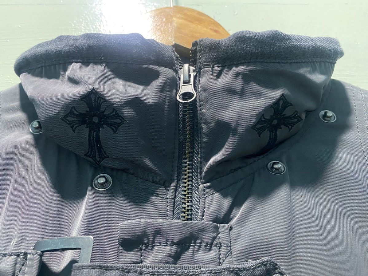 Japanese Brand Glitz Buckle Closures Inspired Chrome Hearts Design Jacket Size US M / EU 48-50 / 2 - 6 Thumbnail