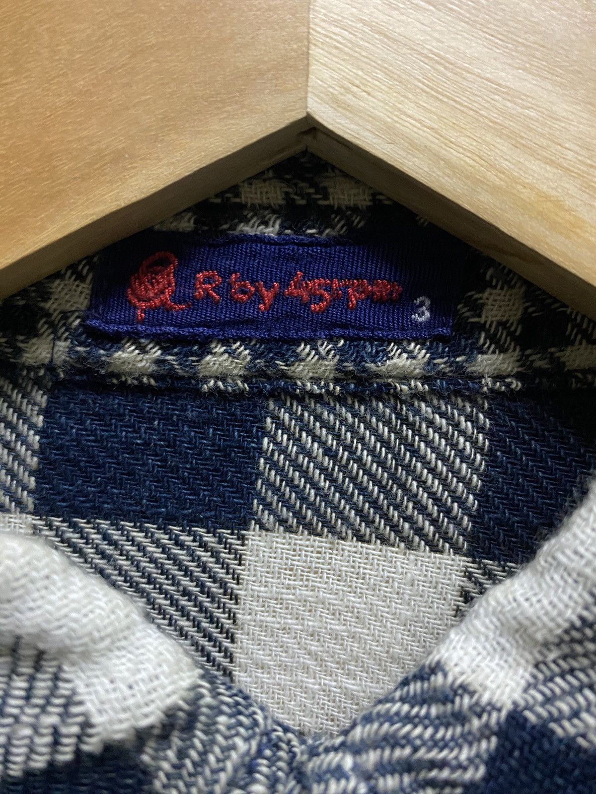 45rpm Vintage Japanese Brand 45rpm Wool Shirt 1990s Size US M / EU 48-50 / 2 - 6 Thumbnail