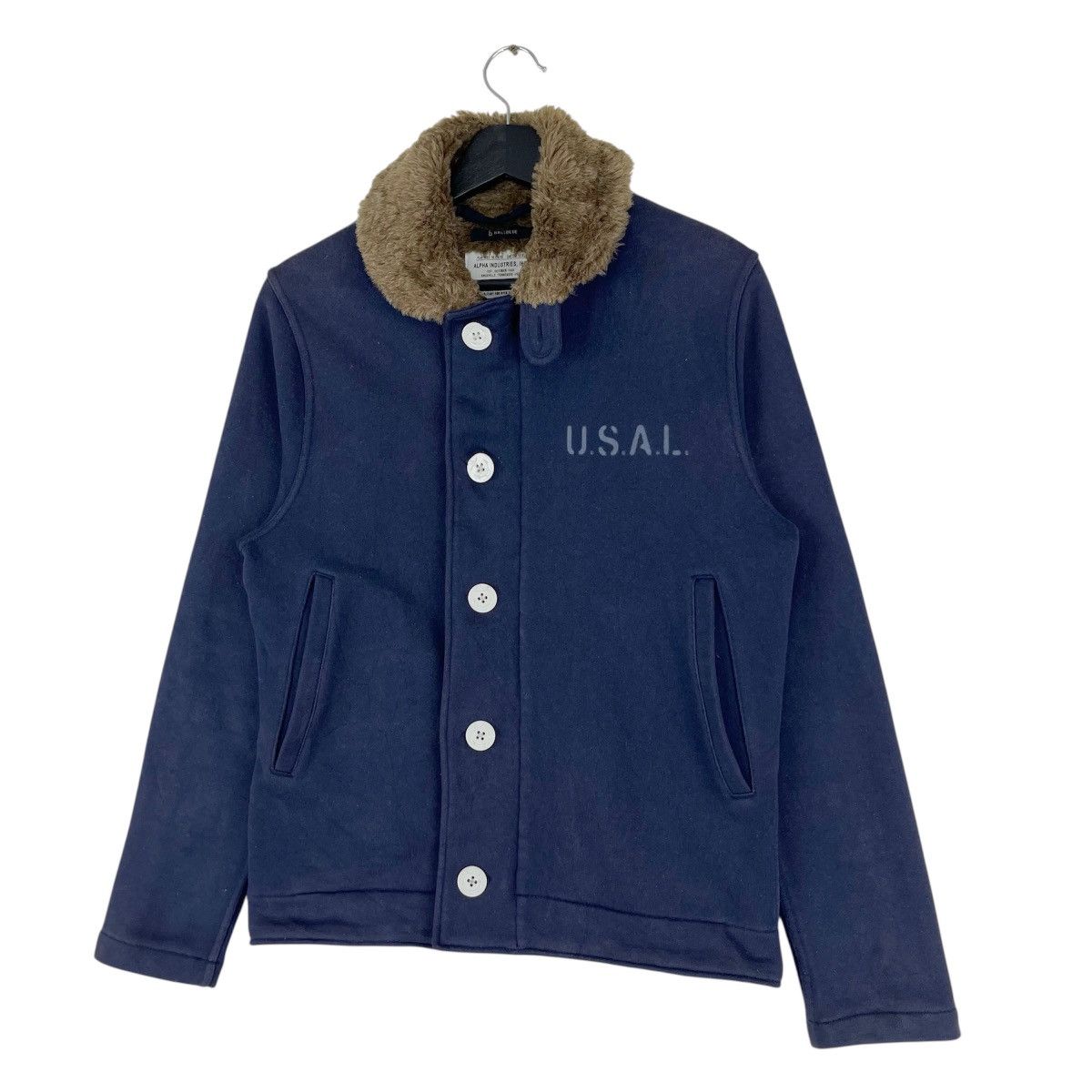 Alpha Industries Alpha Industries Fur Collar Military Jacket Size US M / EU 48-50 / 2 - 2 Thumbnail