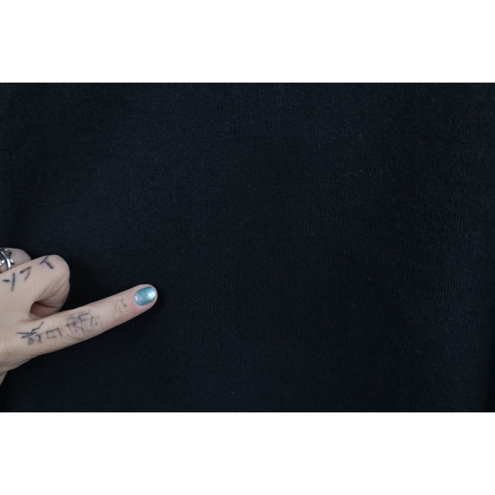 Vintage Vintage 90s Streetwear Faded Blank Crewneck Sweatshirt Size US L / EU 52-54 / 3 - 4 Thumbnail