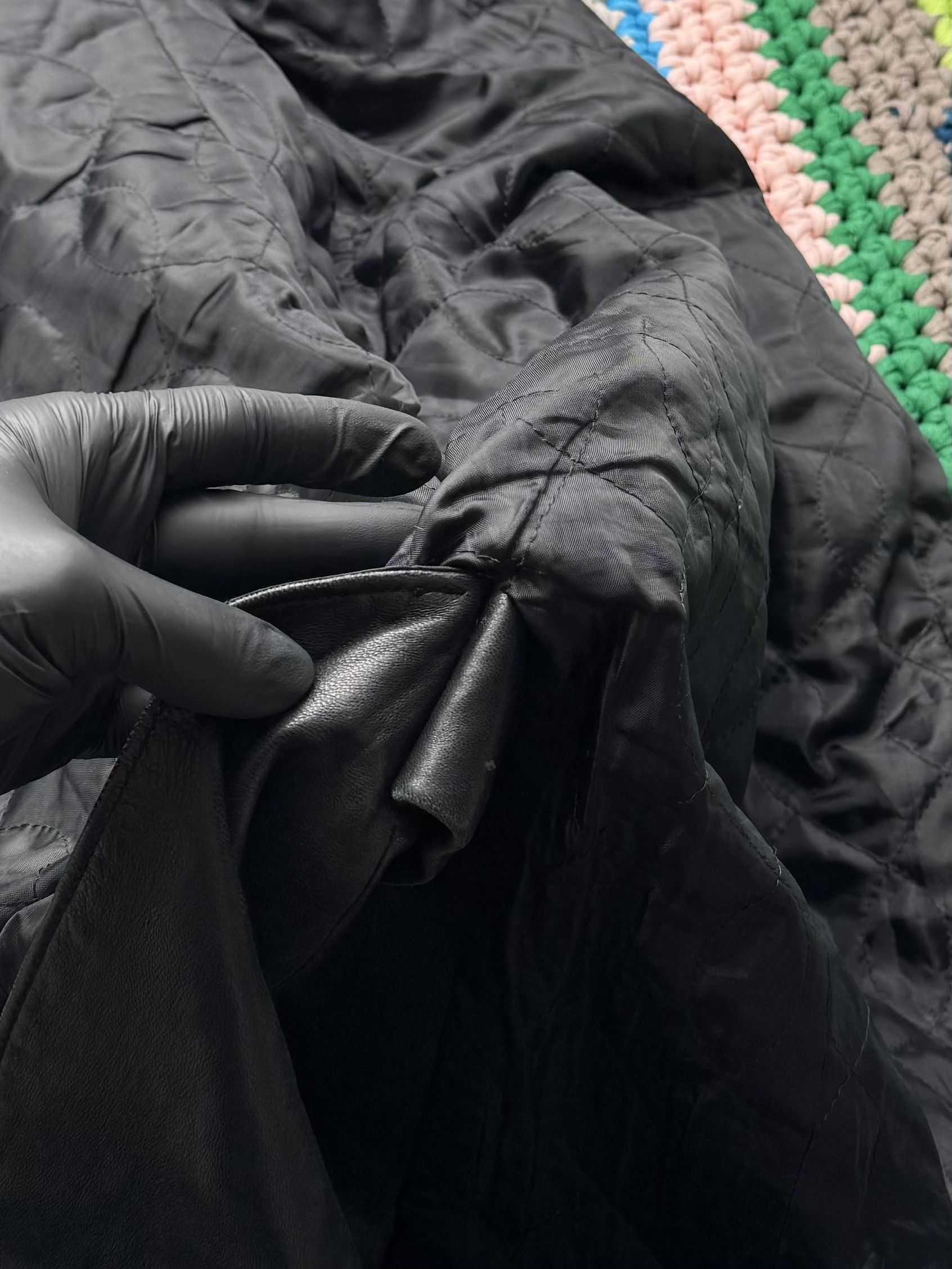 Dolce & Gabbana Vintage Dolce & Gabbana Leather Maxi Coat Y2K Trench Jacket Size M / US 6-8 / IT 42-44 - 10 Thumbnail