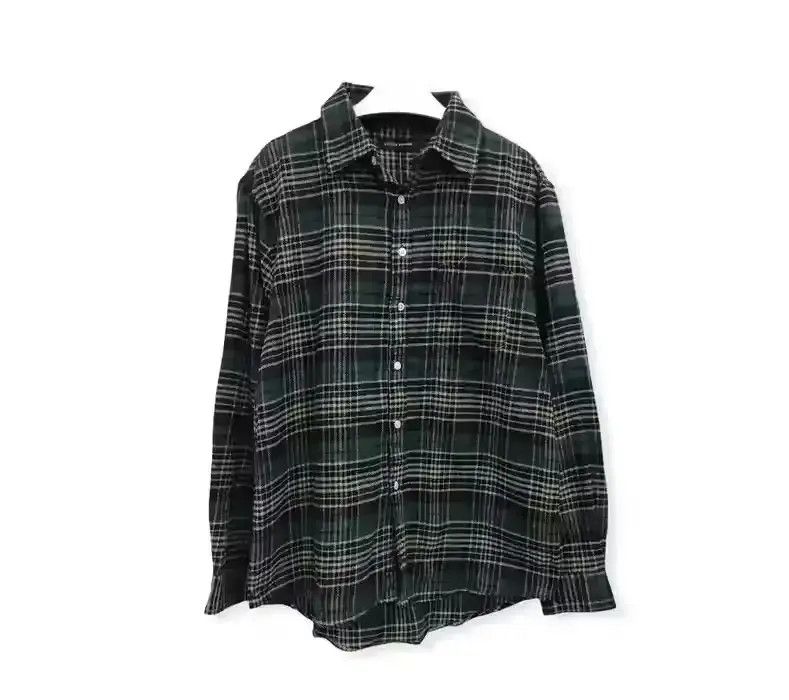 Vintage Virgin Voyage Plaid Tartan Flannel Shirt Size US L / EU 52-54 / 3 - 1 Thumbnail
