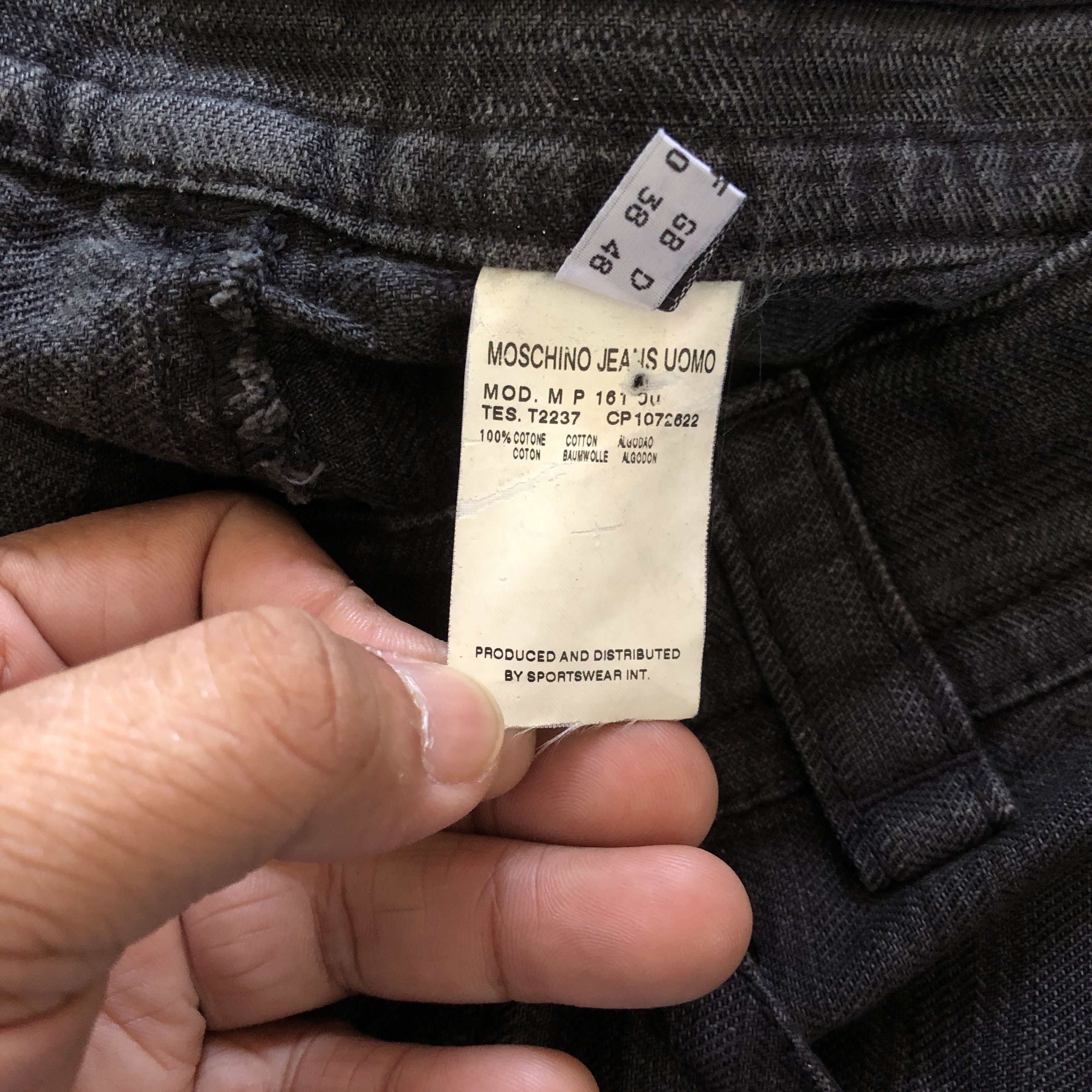 Moschino Vintage Moschino Jeans Denim Pants Size US 34 / EU 50 - 6 Thumbnail