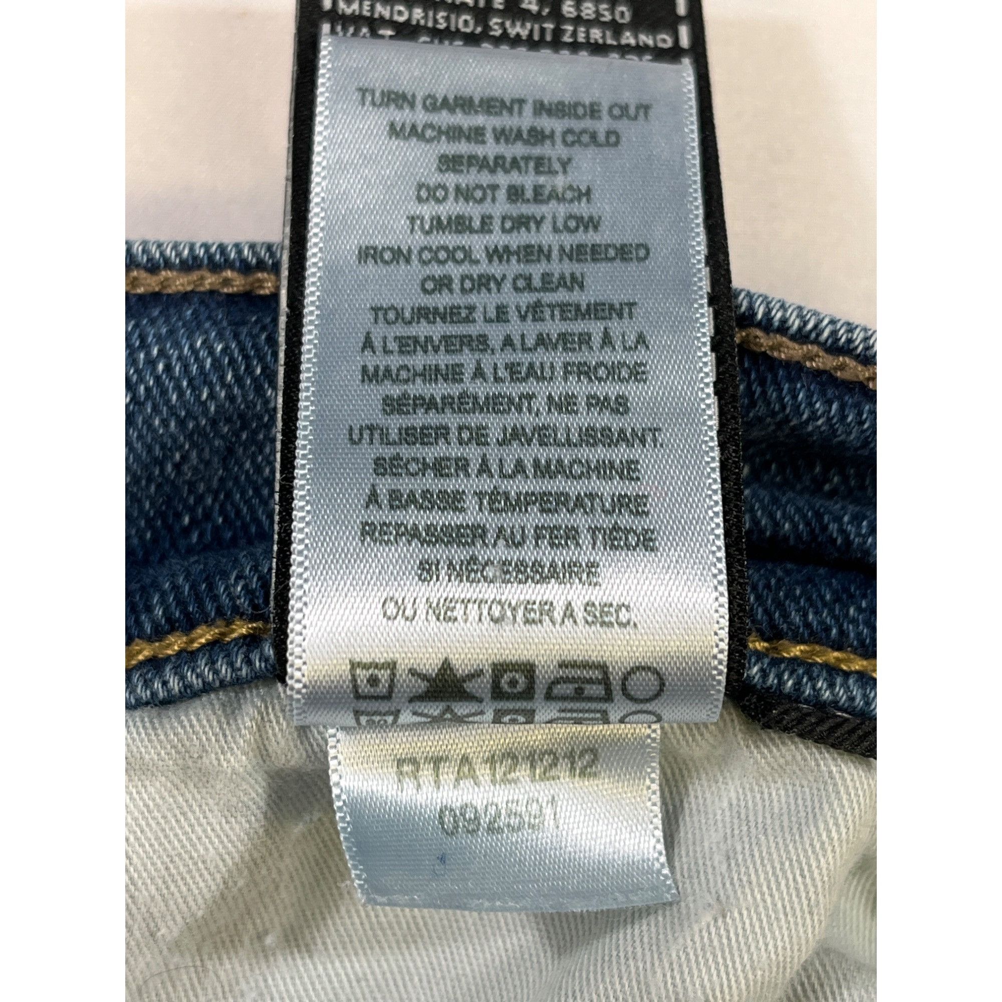 7 For All Mankind 7 For All ManKind Men's Blue Jeans/Straight Leg Size 31 SKU Size US 31 - 7 Thumbnail