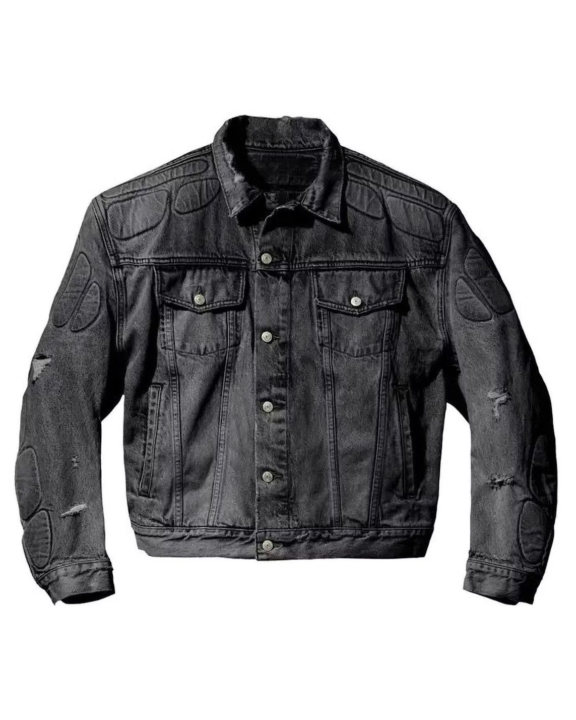 Yeezy Gap Engineered by Balenciaga Padded Denim Jean Jacket