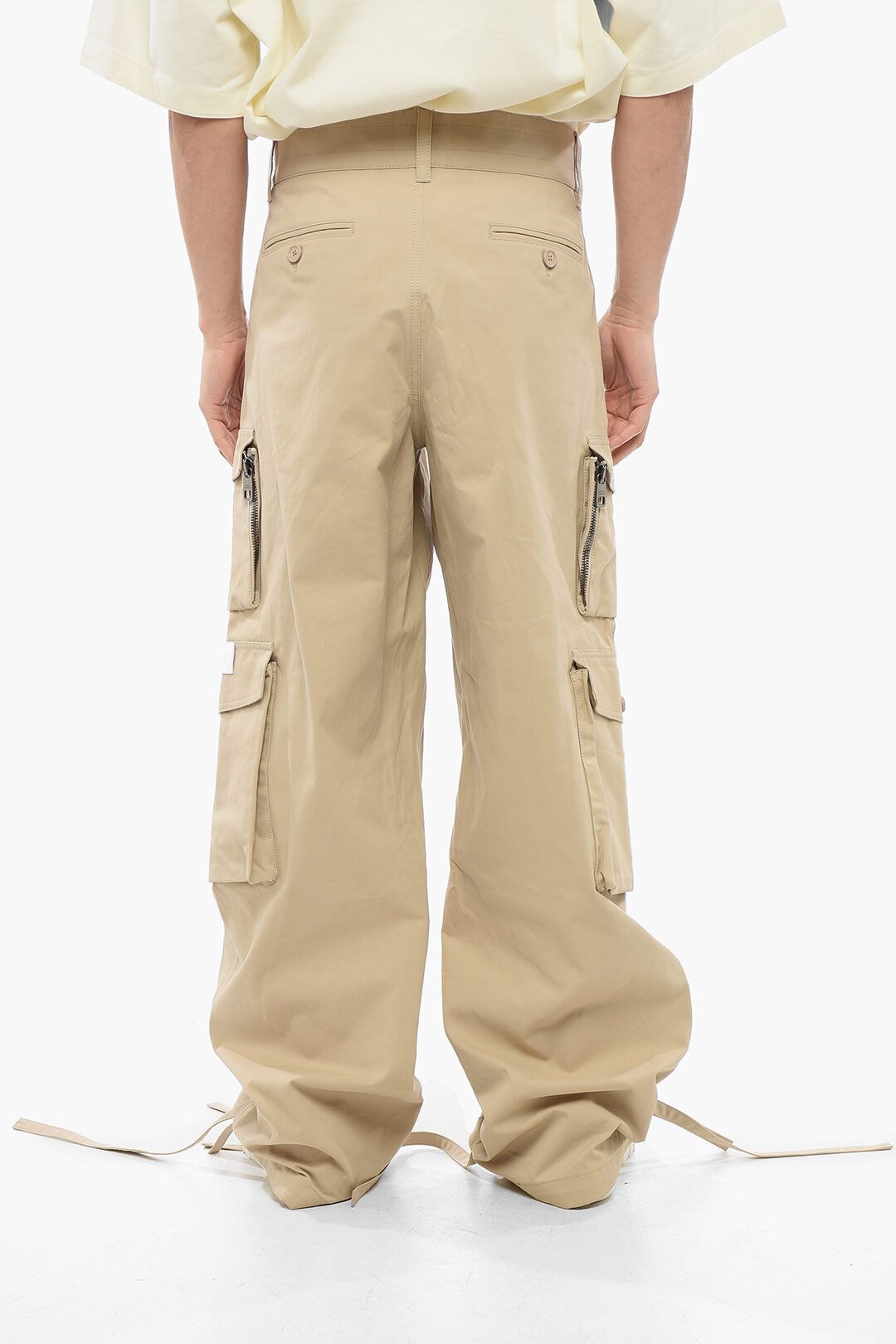 Dolce & Gabbana og1mm0825 2003 Cotton Cargo Pant in Beige Size US 30 / EU 46 - 4 Thumbnail