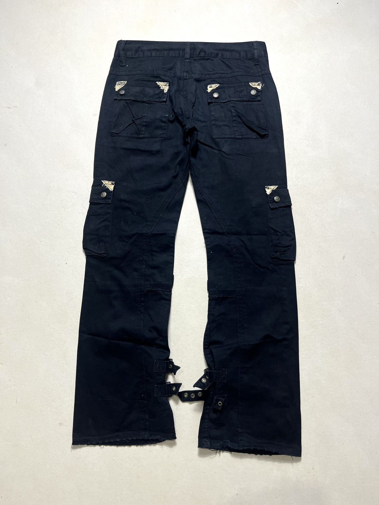 Tornado Mart 00s Midas bondage cargos pant / vkei / lgb style Size US 31 - 5 Thumbnail