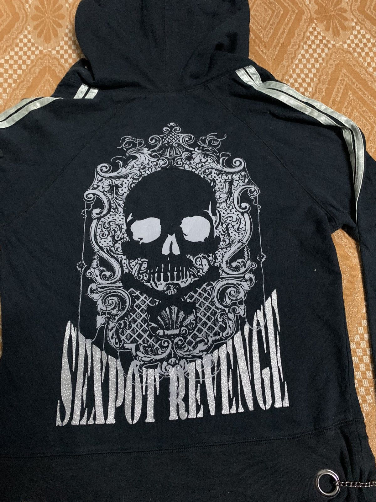 If Six Was Nine 🔥STUDDED🔥SEXPOX REVENGE STUDED HOODIE RARE DESIGN Size L / US 10 / IT 46 - 9 Thumbnail